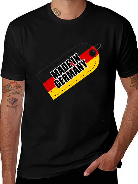 Made in Germany T-Shirt - Black Cotton Tee