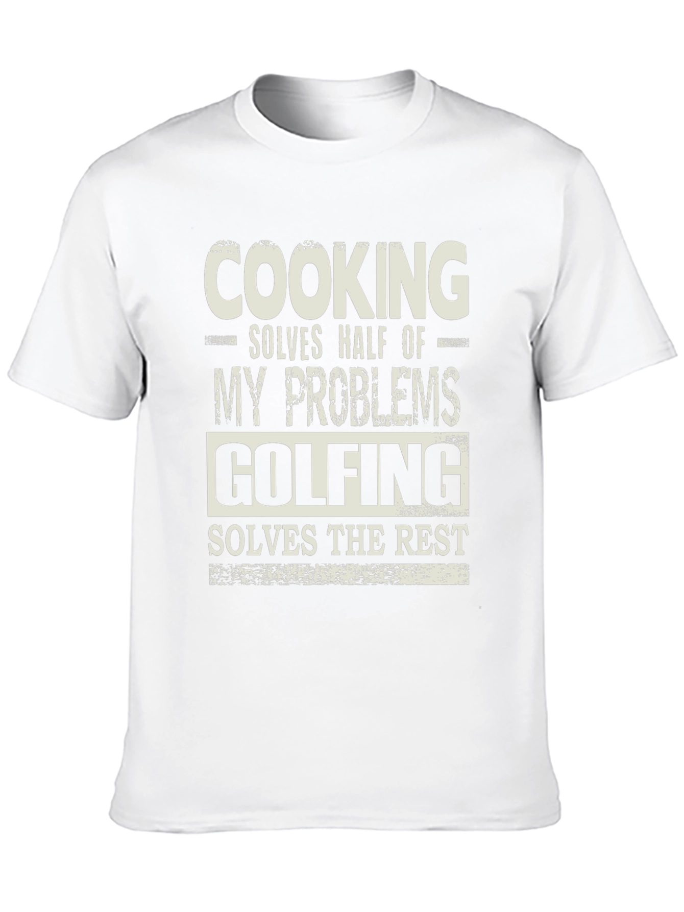 Cooking and Golfing Problem Solver T-Shirt