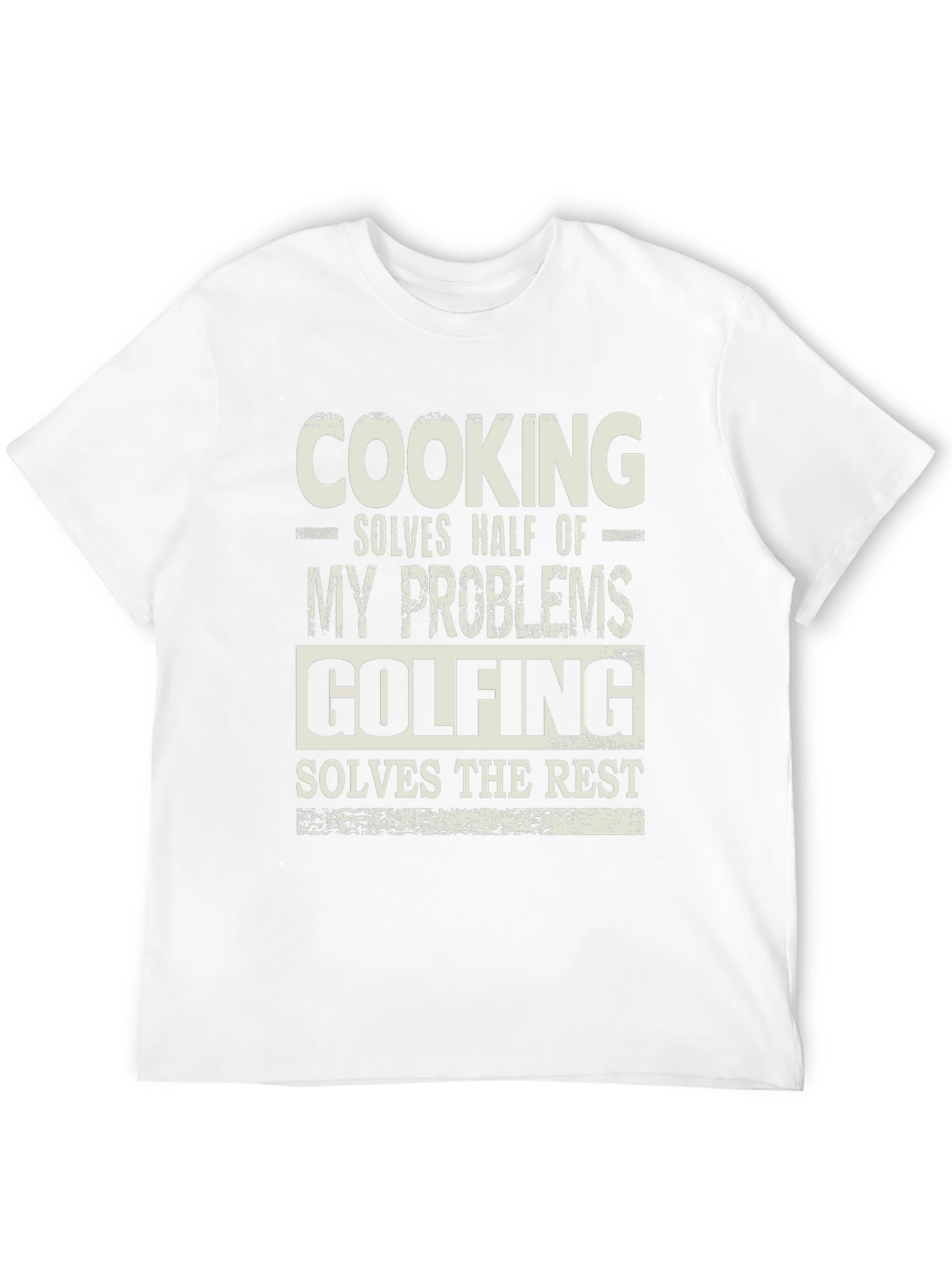 Cooking and Golfing Problem Solver T-Shirt