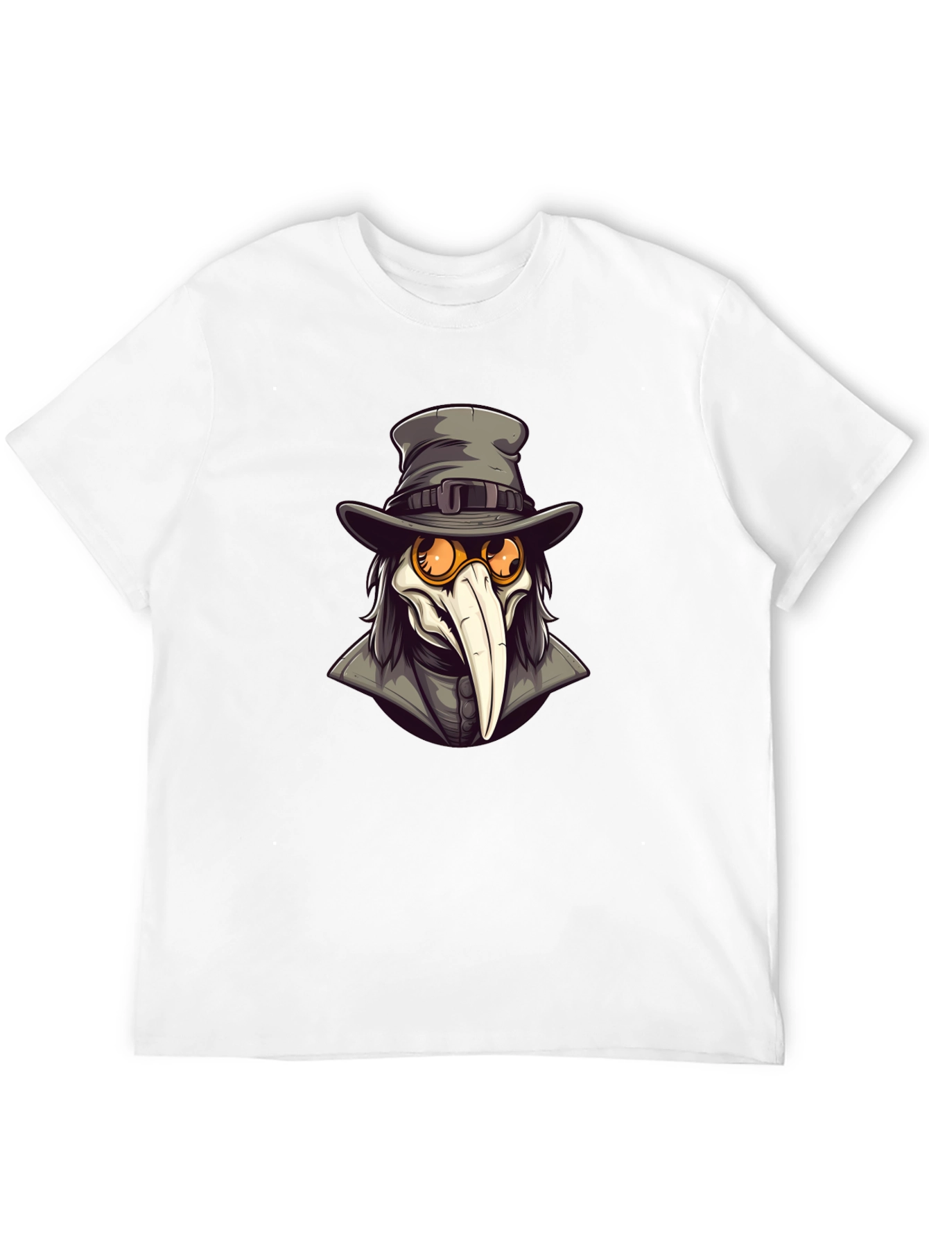 Plague Doctor Graphic Tee - Unique Fashion