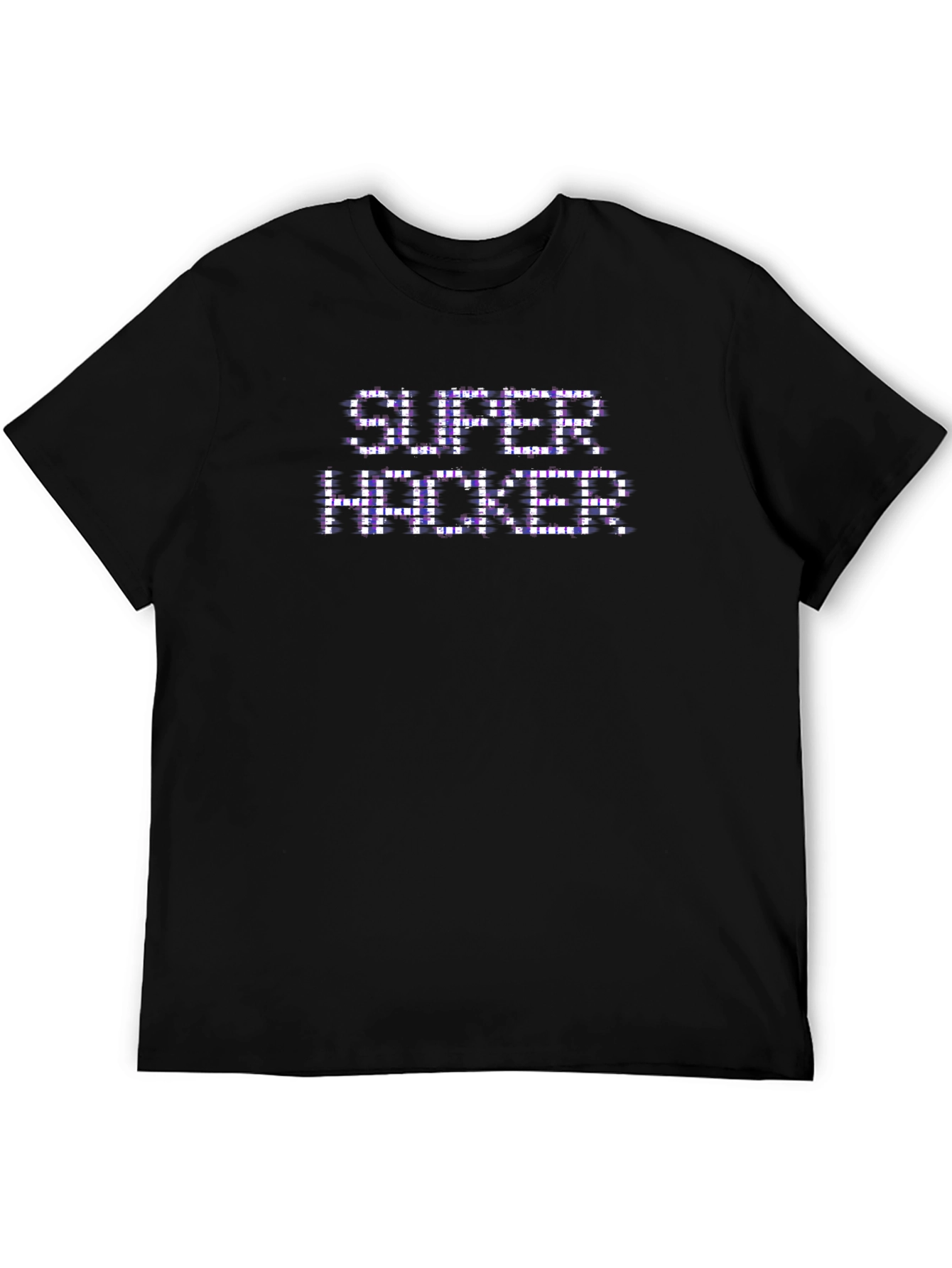 Super Hacker Graphic T-Shirt - Novelty Tee
