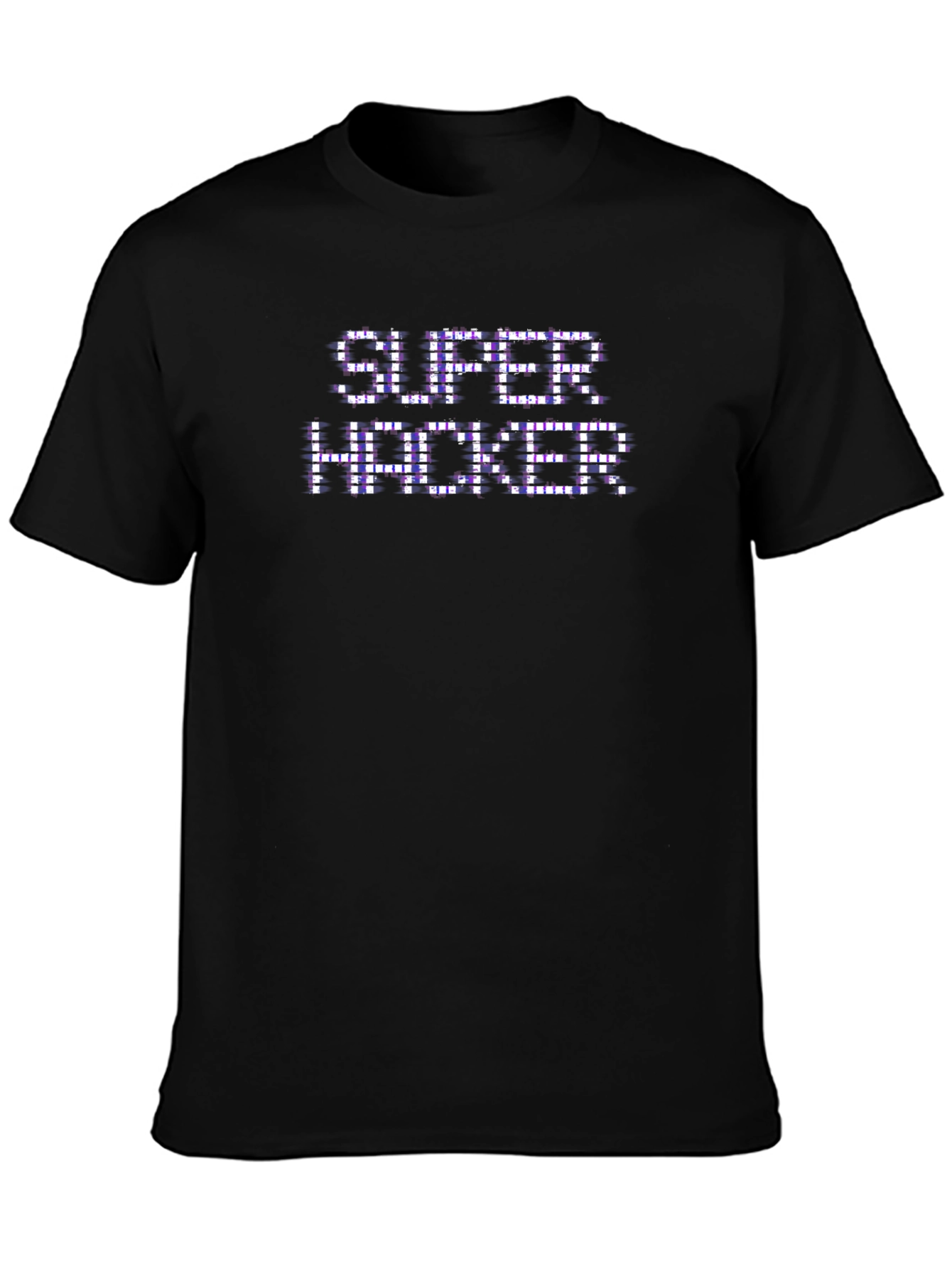 Super Hacker Graphic T-Shirt - Novelty Tee