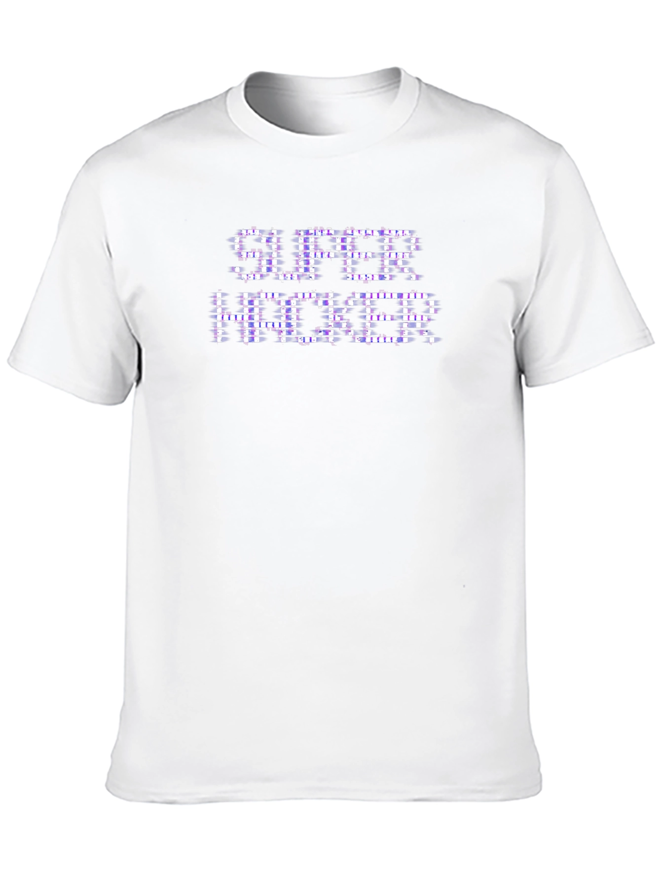 Super Hacker Graphic T-Shirt - Novelty Tee