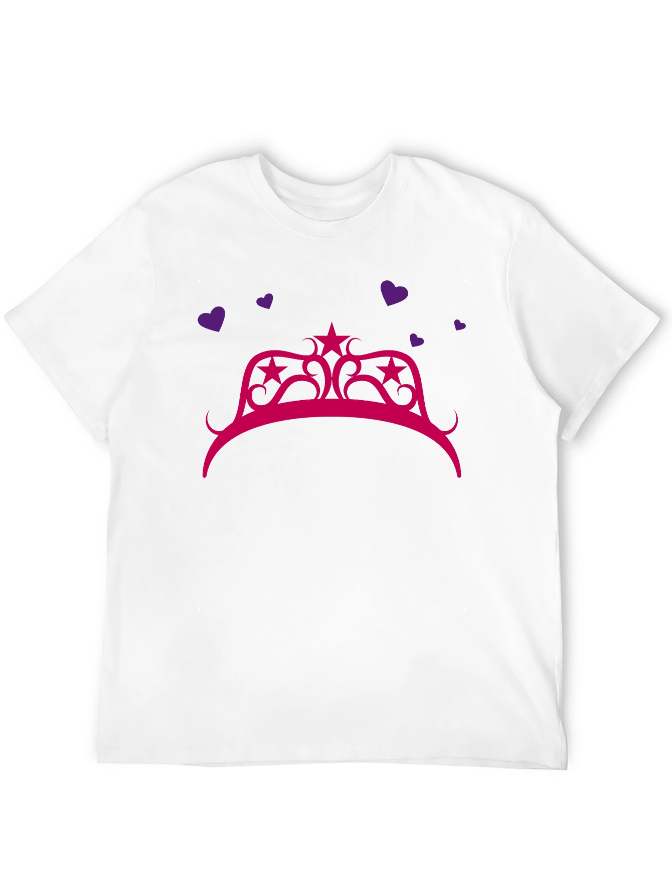 Princess Crown Graphic Tee - Fun & Stylish!