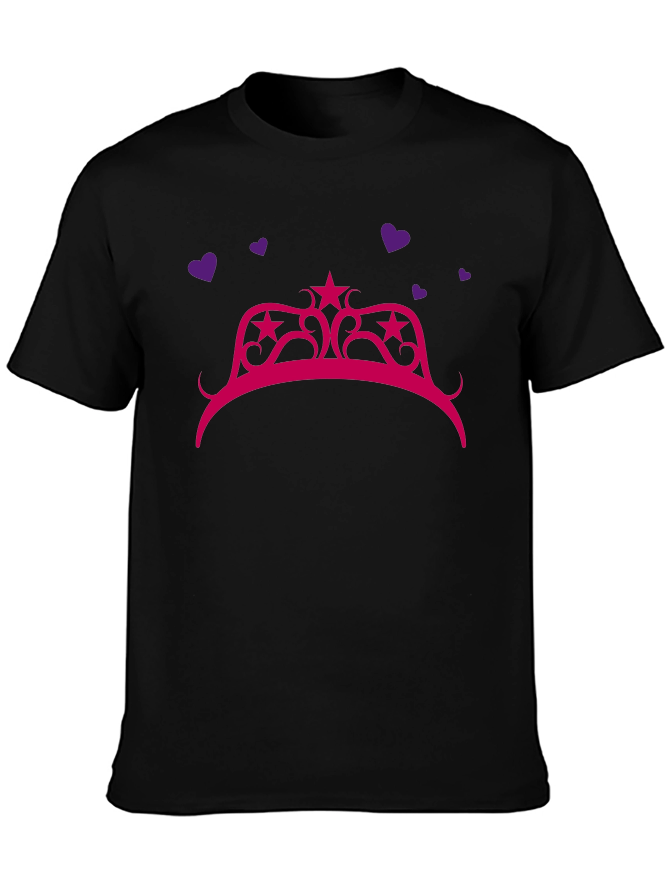 Princess Crown Graphic Tee - Fun & Stylish!