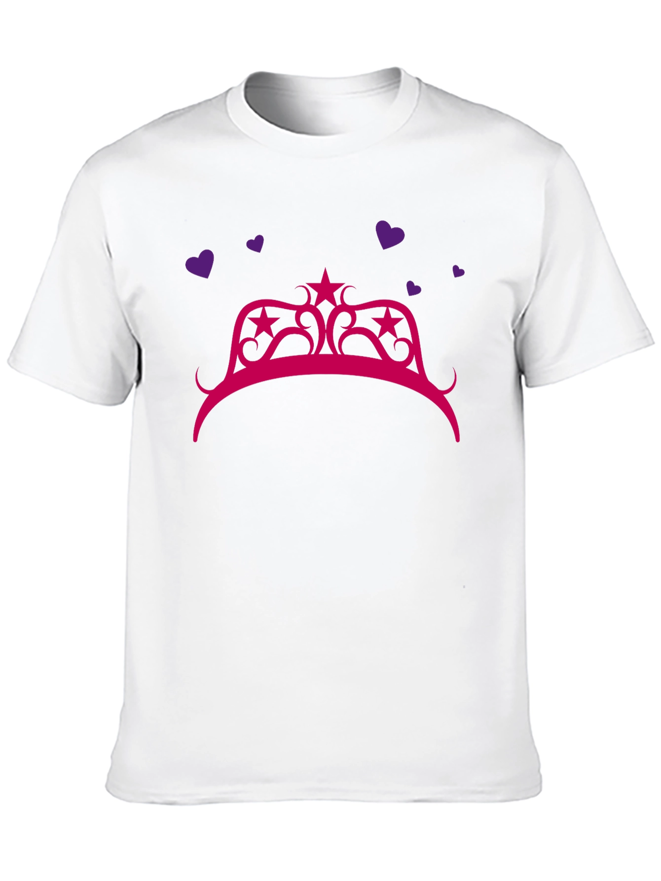 Princess Crown Graphic Tee - Fun & Stylish!