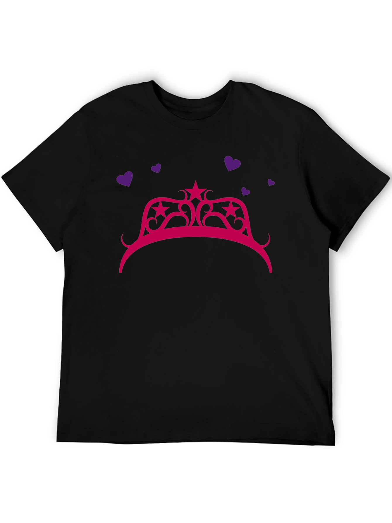 Princess Crown Graphic Tee - Fun & Stylish!