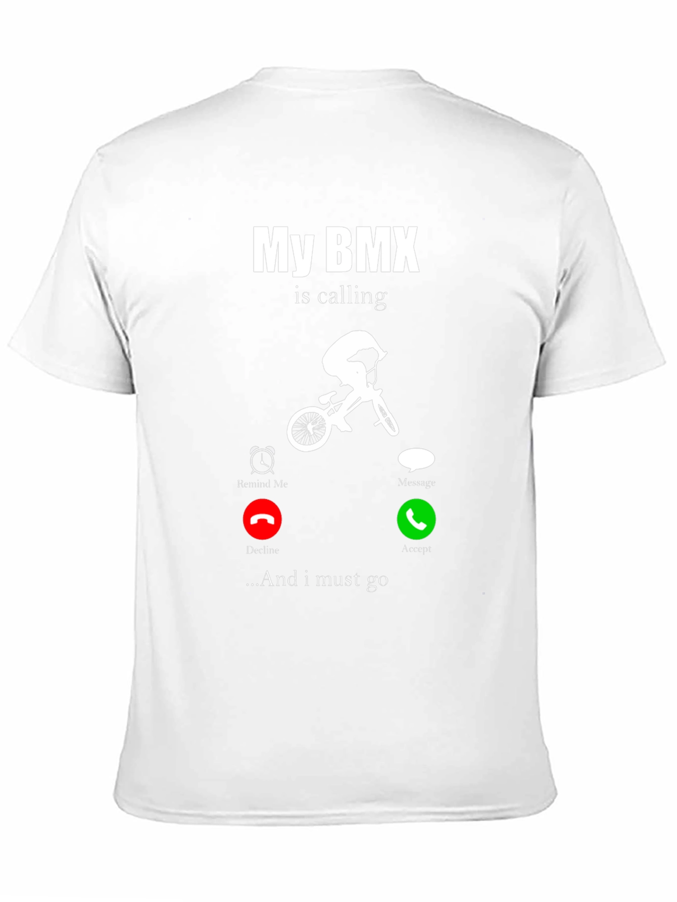 My BMX is Calling T-Shirt - Biker Gift