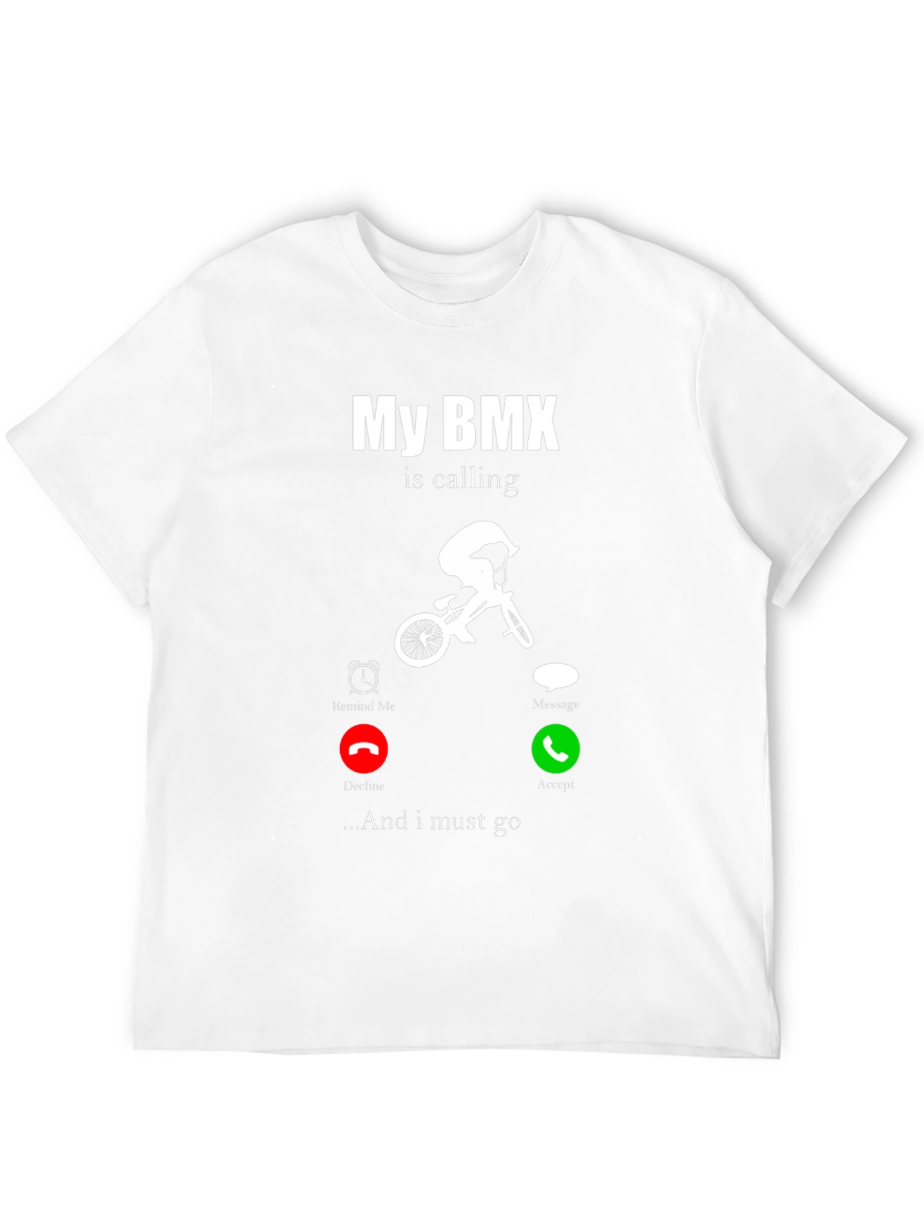 My BMX is Calling T-Shirt - Biker Gift