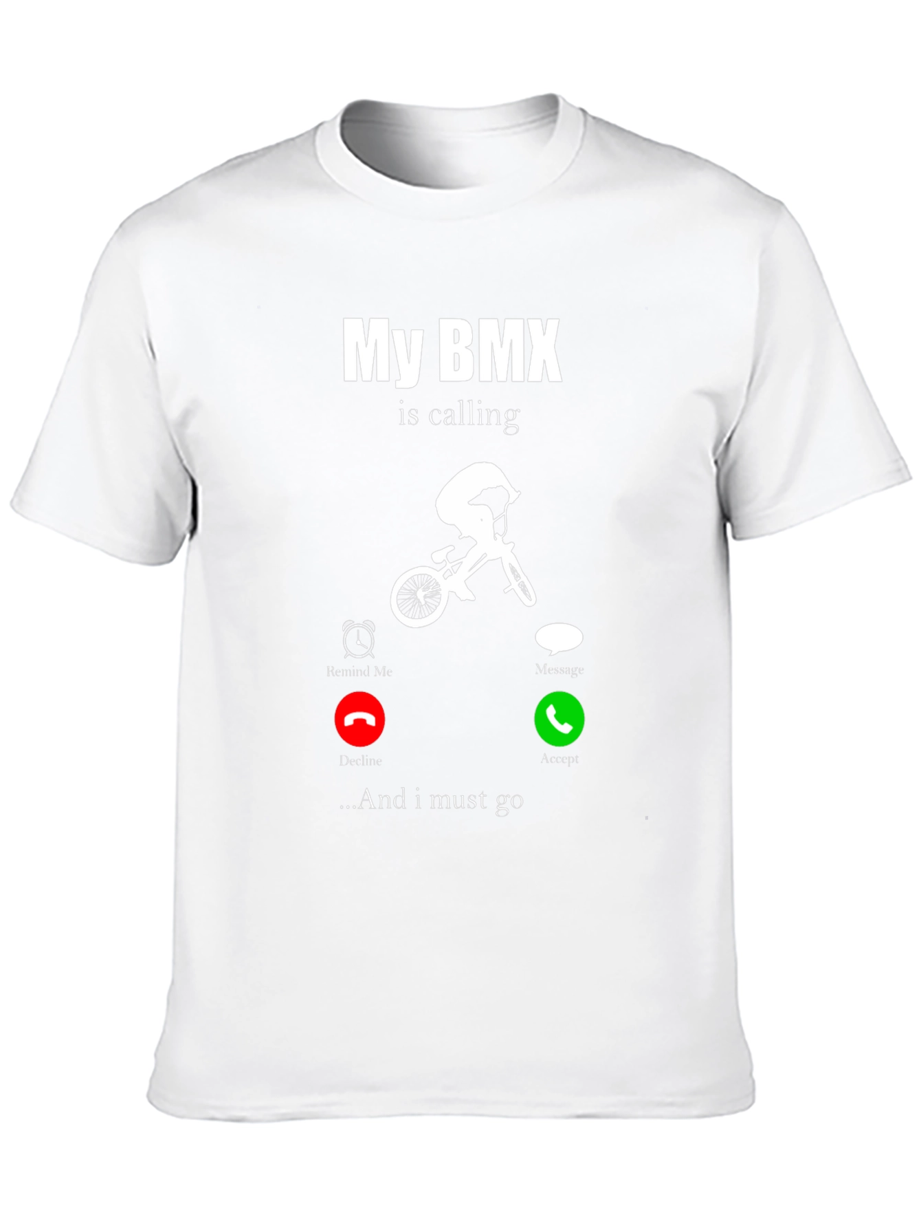 My BMX is Calling T-Shirt - Biker Gift