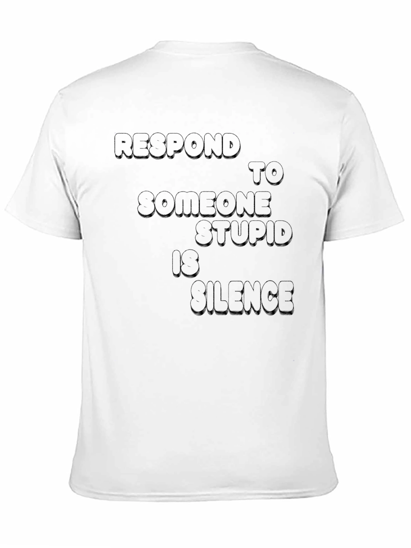 Respond Silence Black T-Shirt