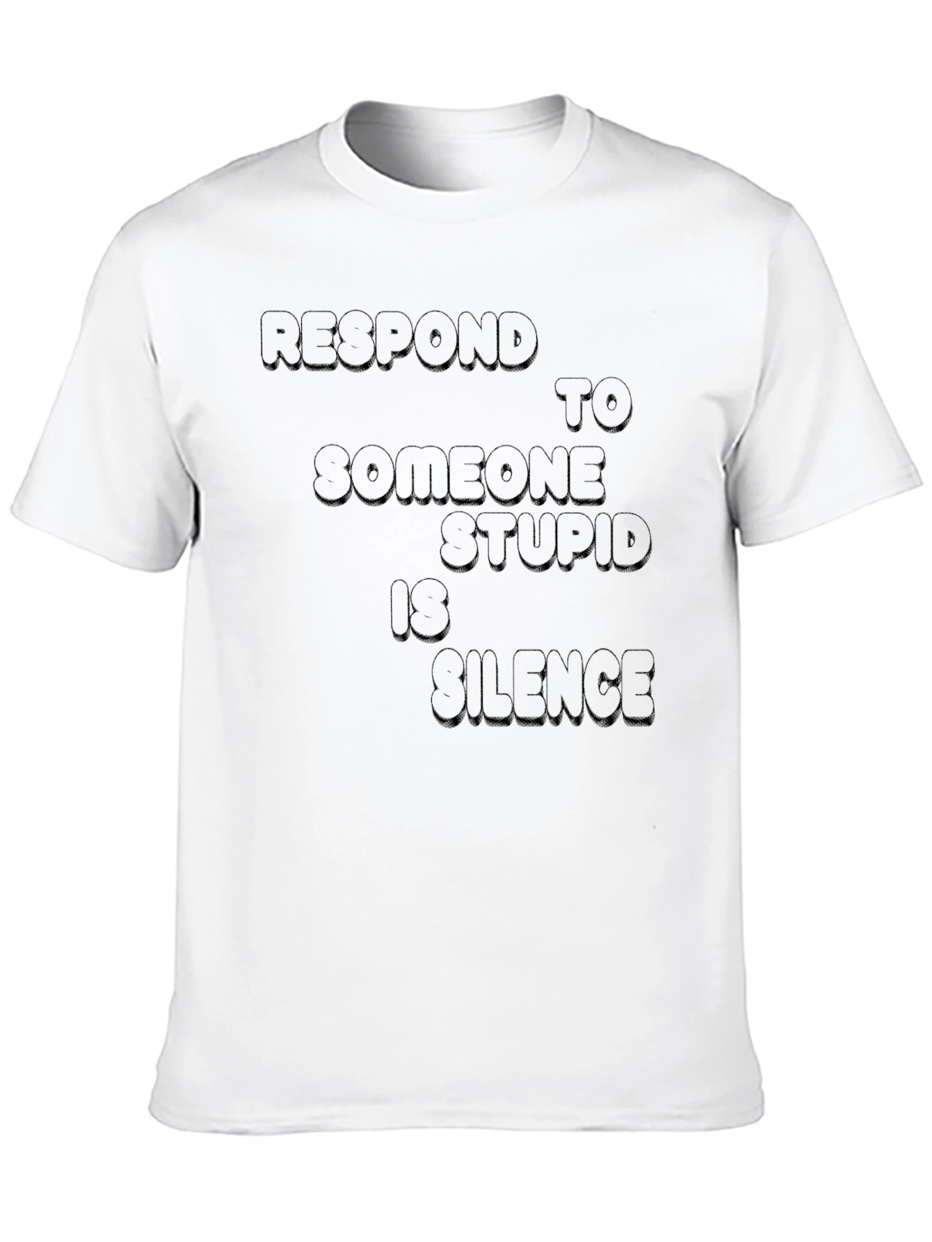 Respond Silence Black T-Shirt