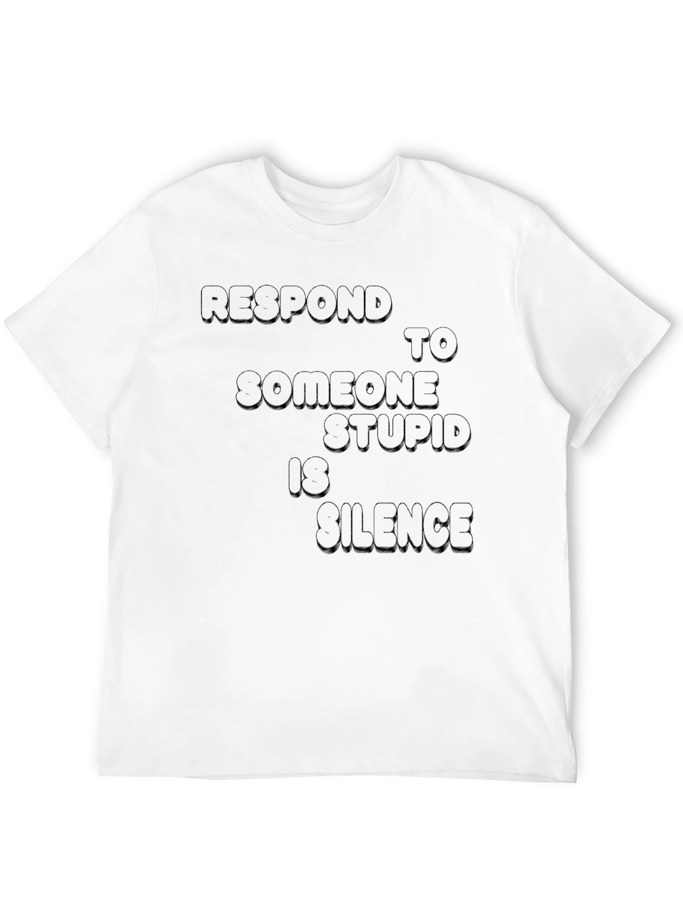 Respond Silence Black T-Shirt