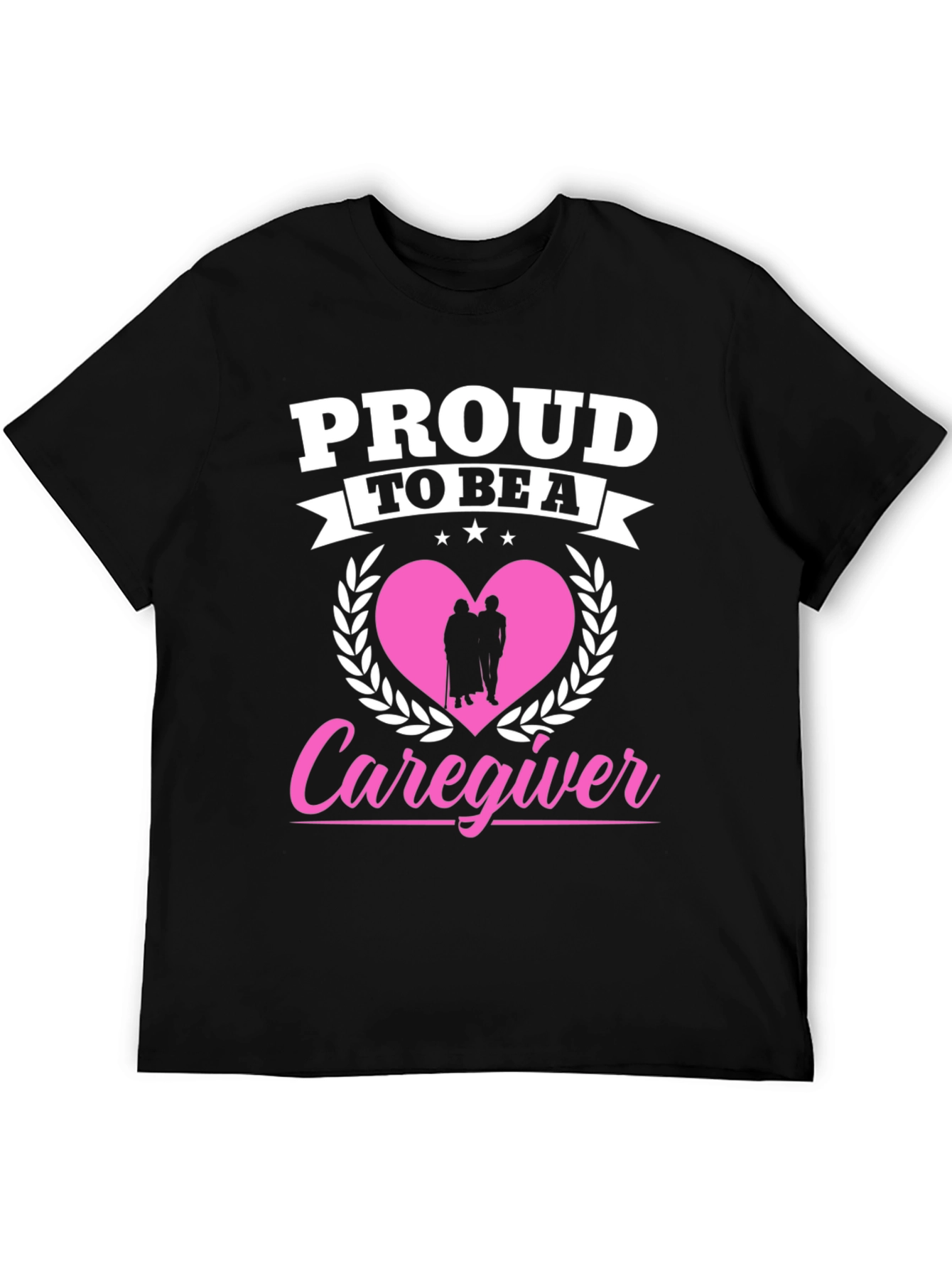 Proud Caregiver Graphic T-Shirt