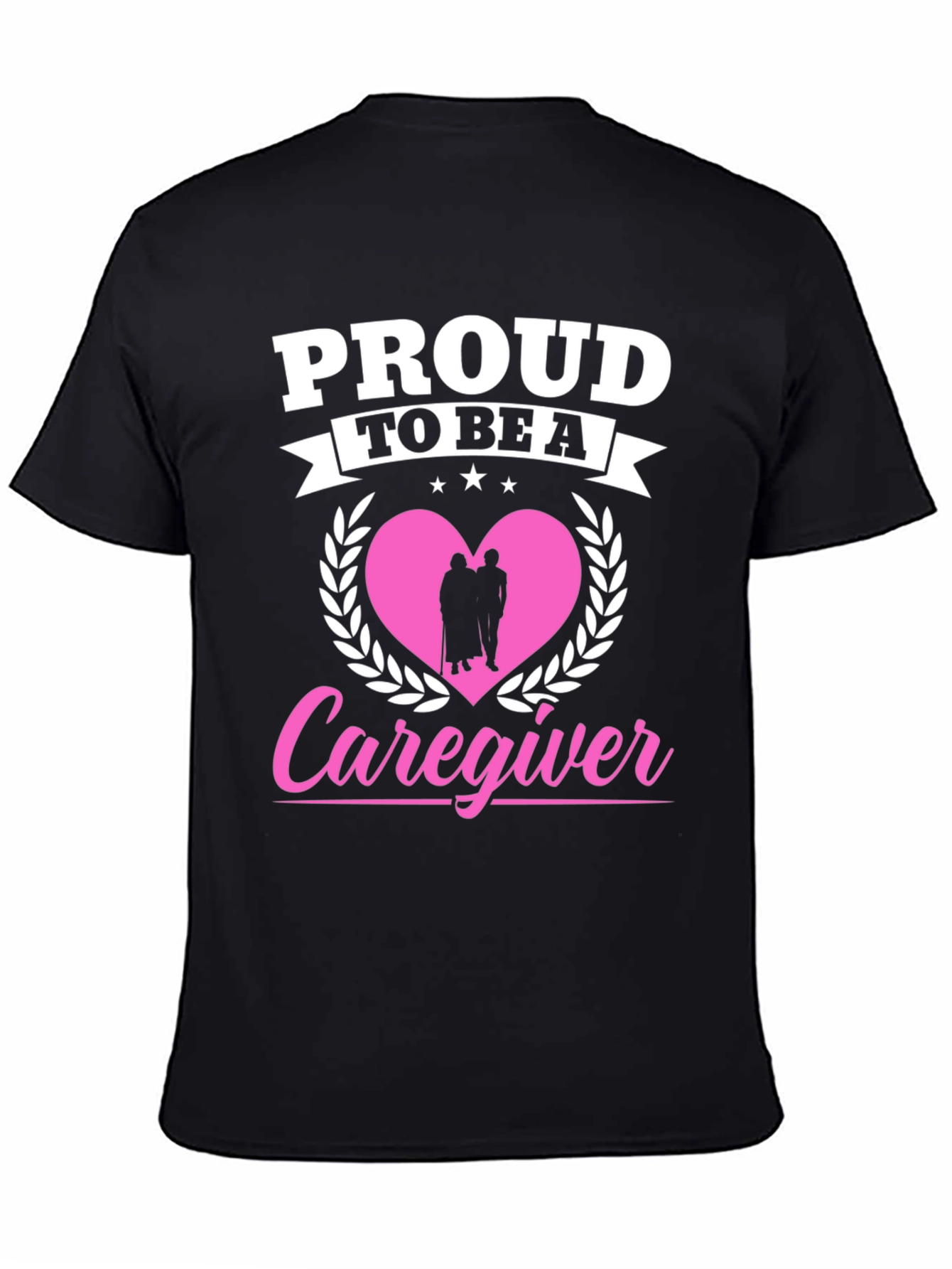 Proud Caregiver Graphic T-Shirt