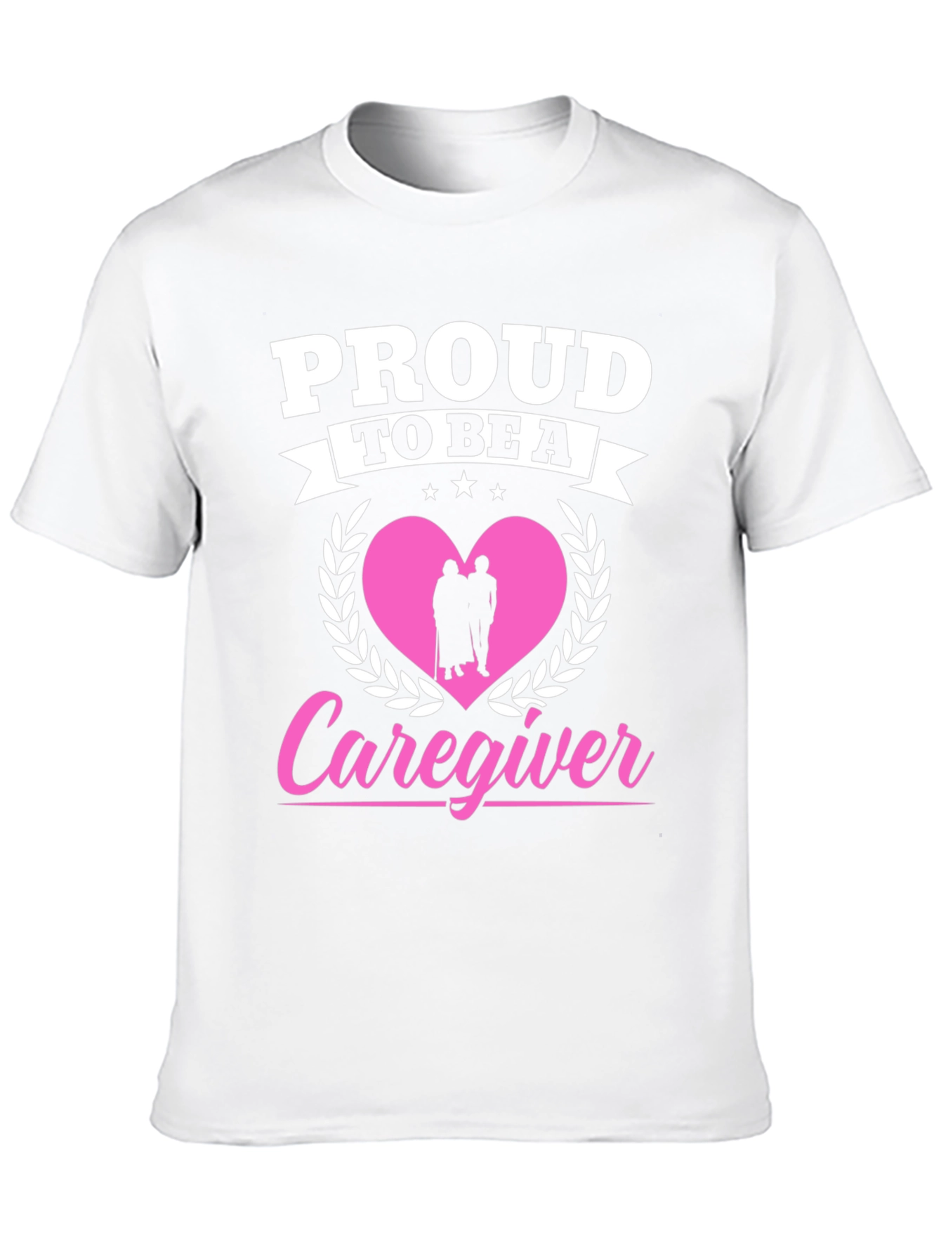 Proud Caregiver Graphic T-Shirt