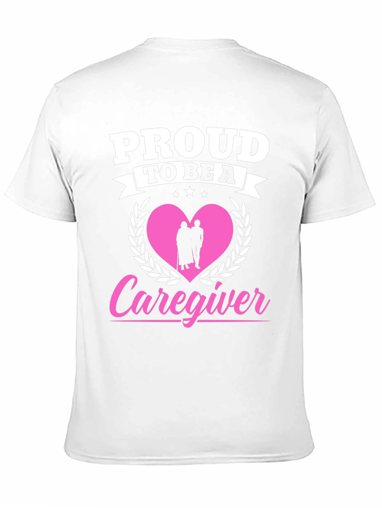 Proud Caregiver Graphic T-Shirt