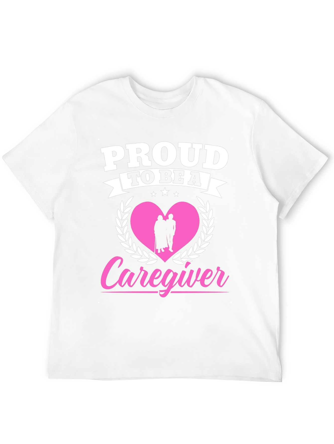 Proud Caregiver Graphic T-Shirt