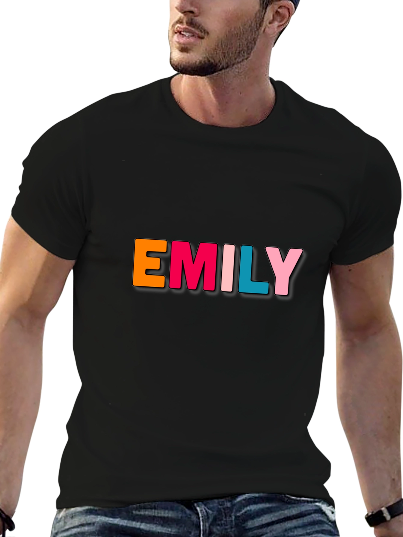 Emily Colorful Name T-Shirt
