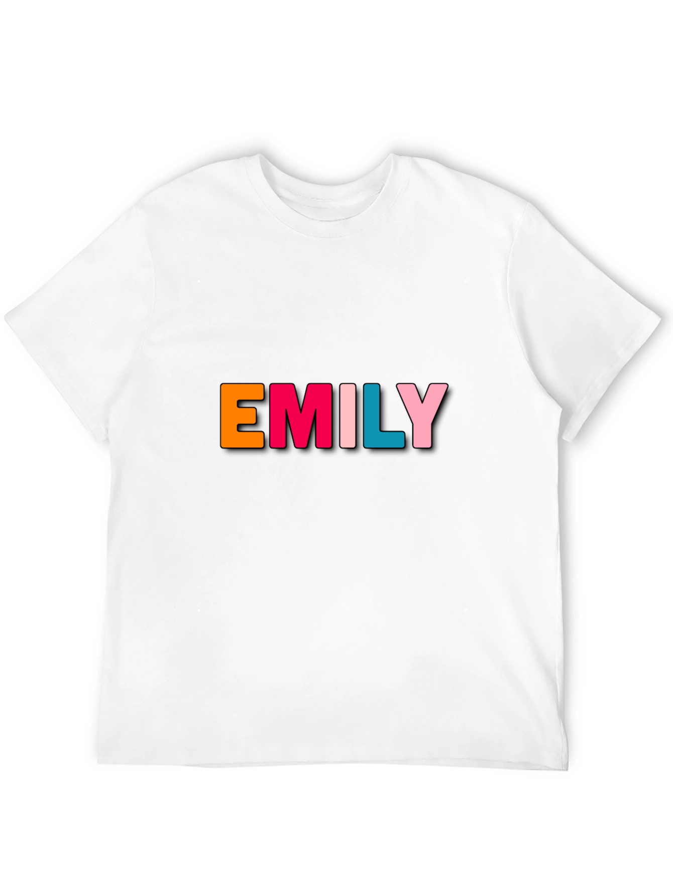 Emily Colorful Name T-Shirt