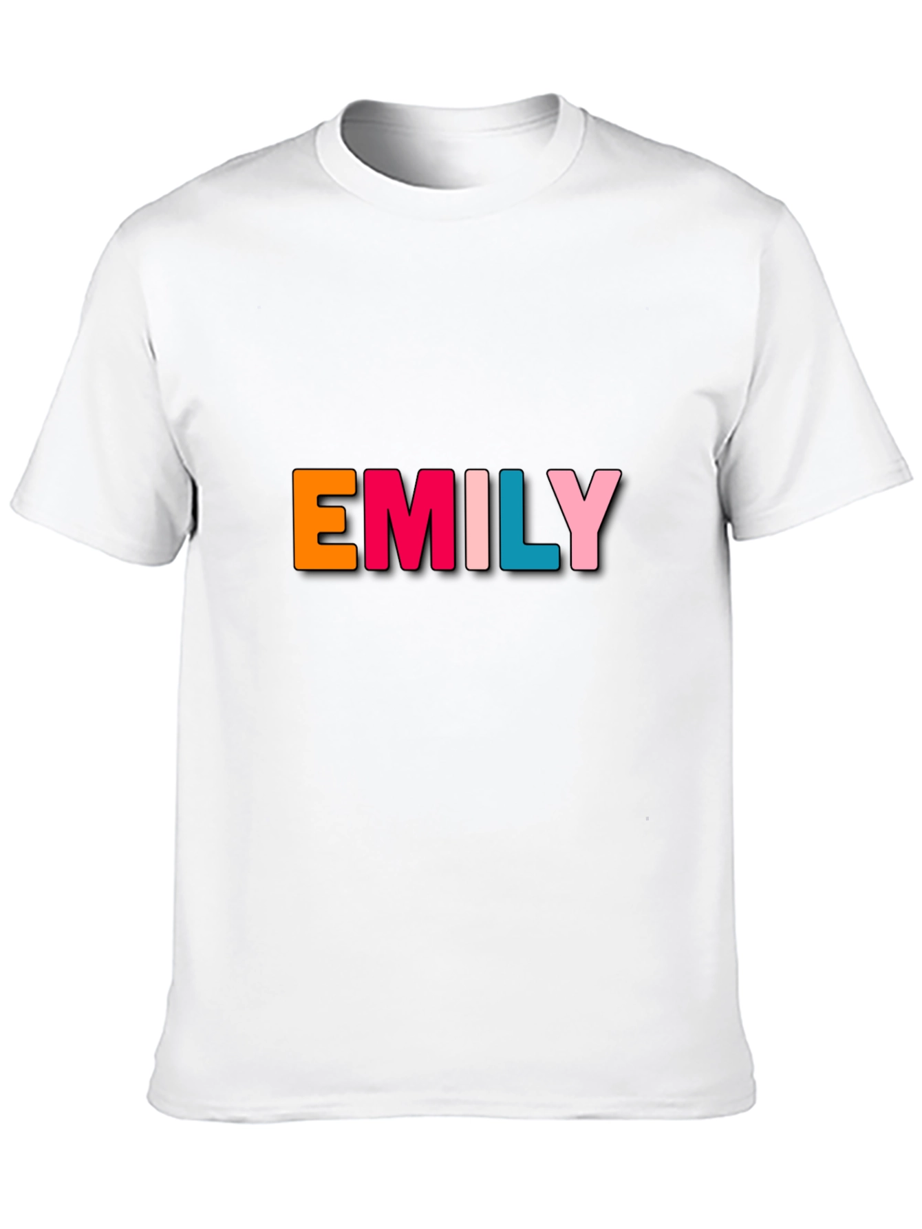 Emily Colorful Name T-Shirt
