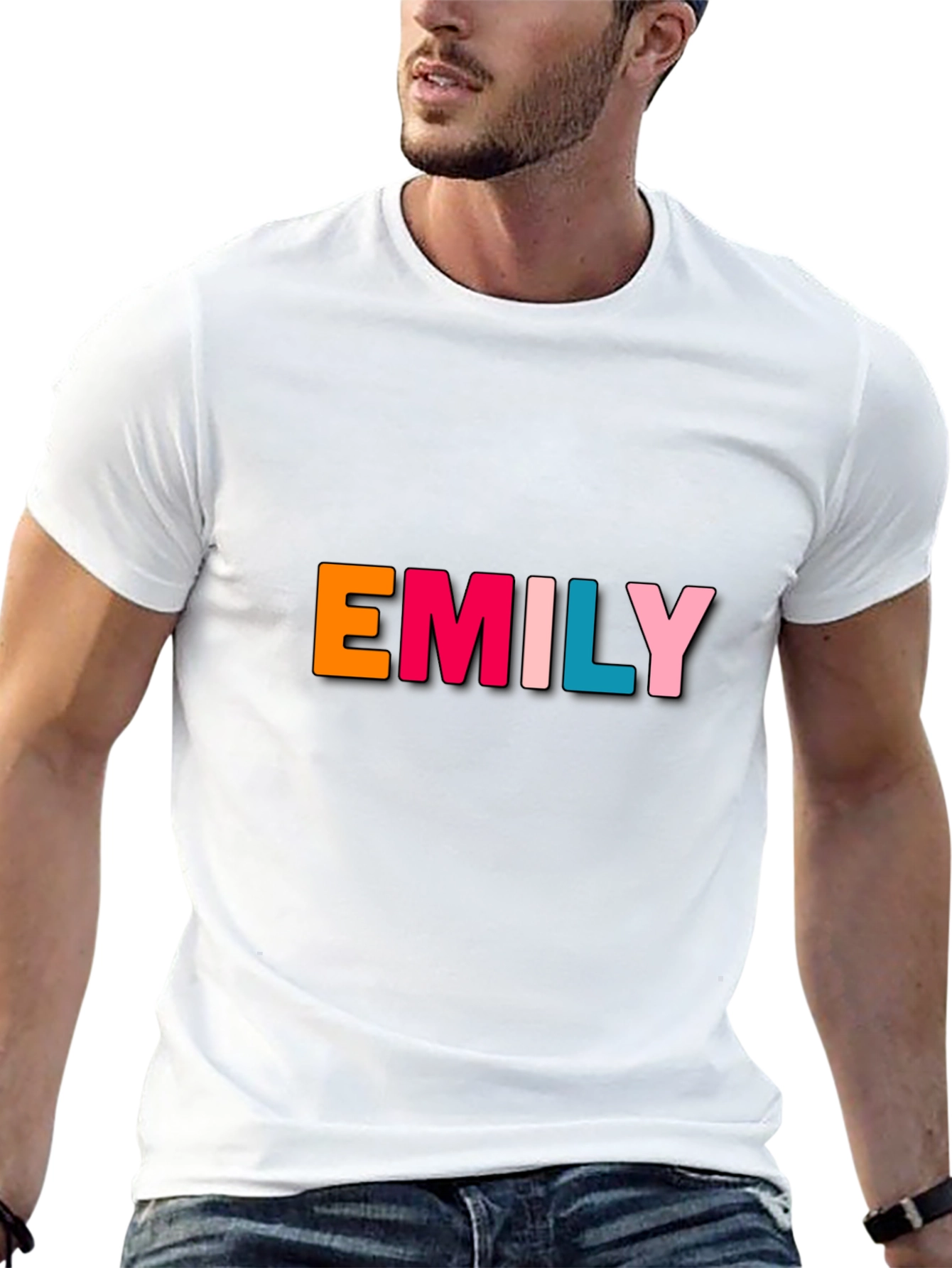 Emily Colorful Name T-Shirt