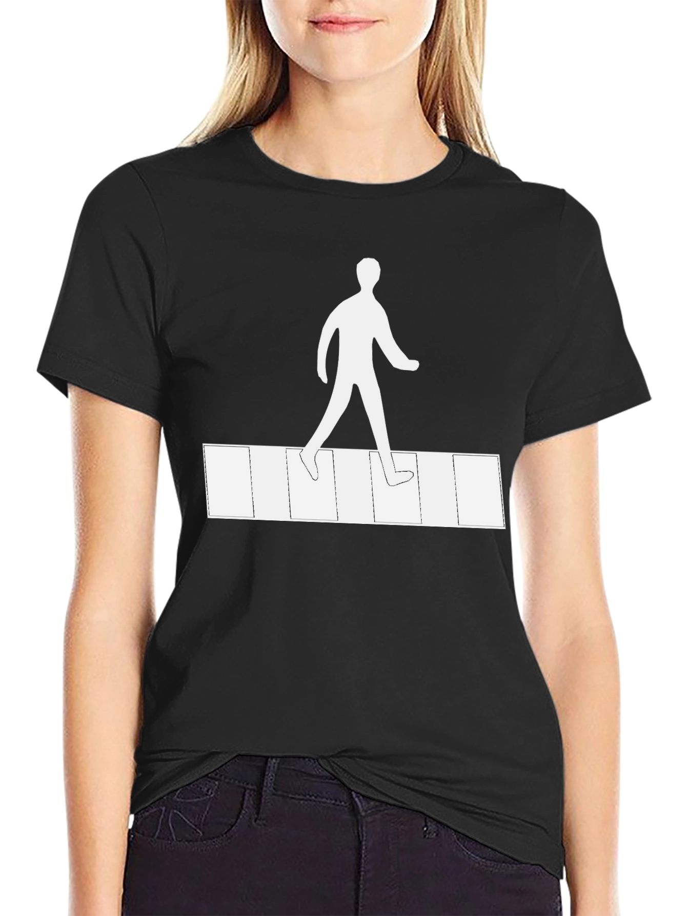 Crosswalk T-Shirt - Pedestrian Crossing Design