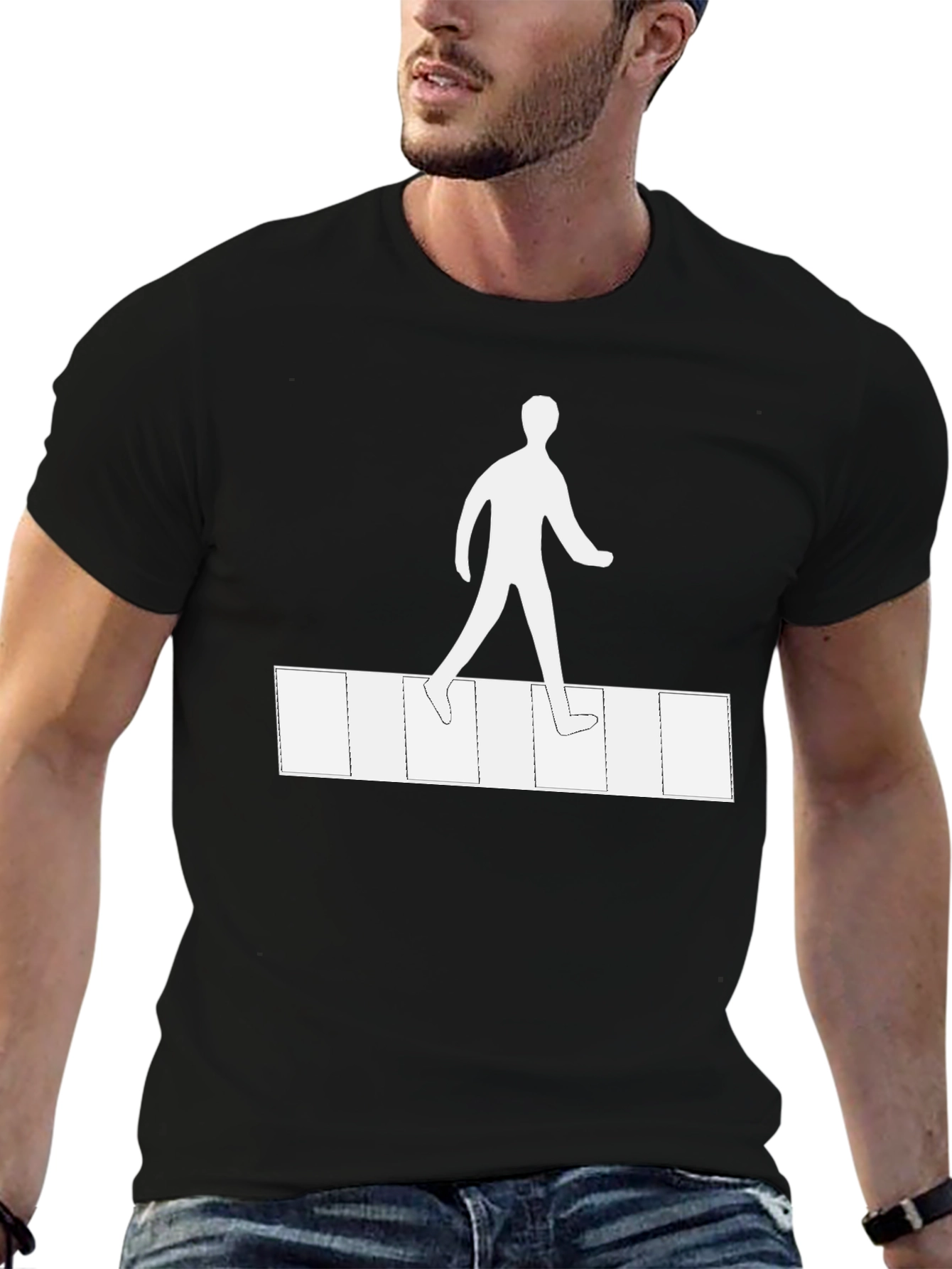 Crosswalk T-Shirt - Pedestrian Crossing Design