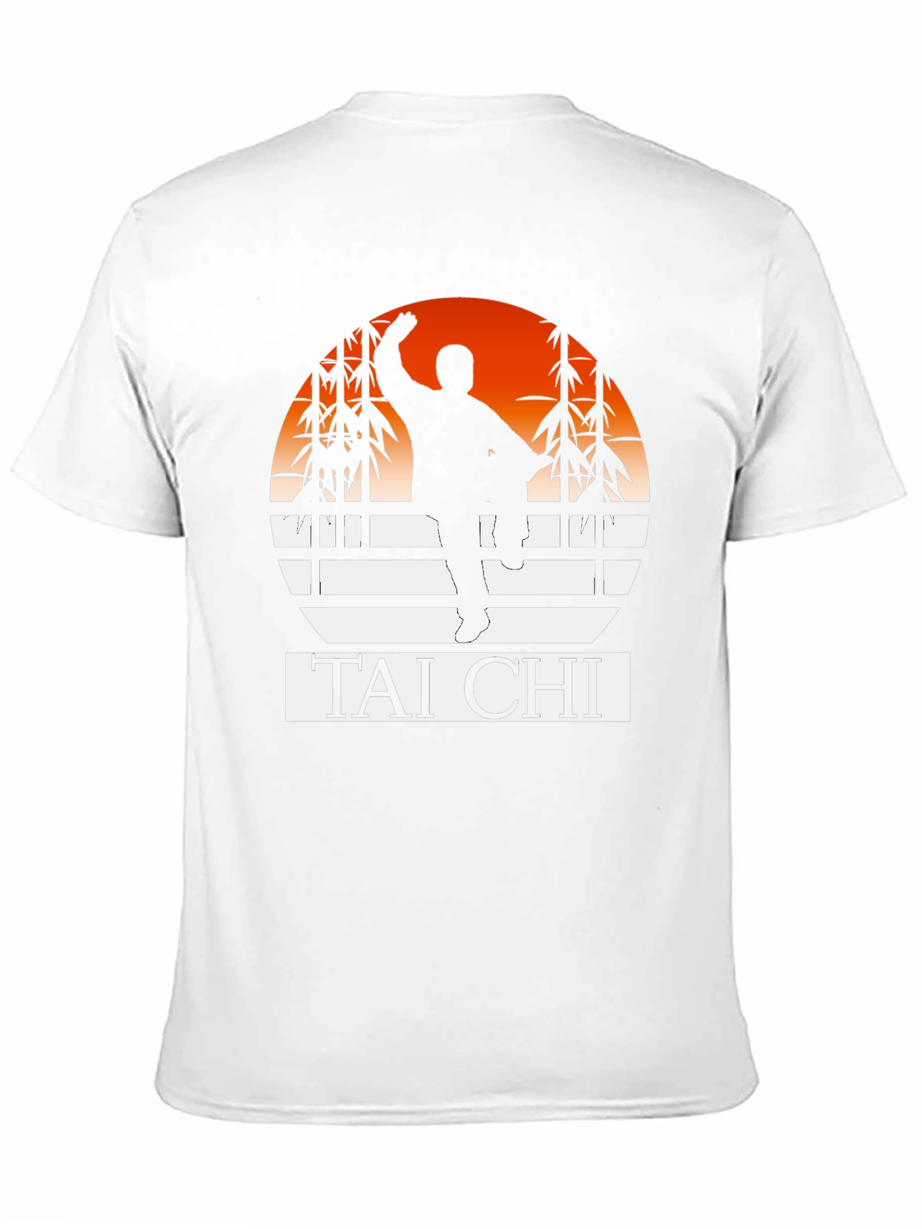 Tai Chi Sunset Graphic T-Shirt - Martial Arts Tee