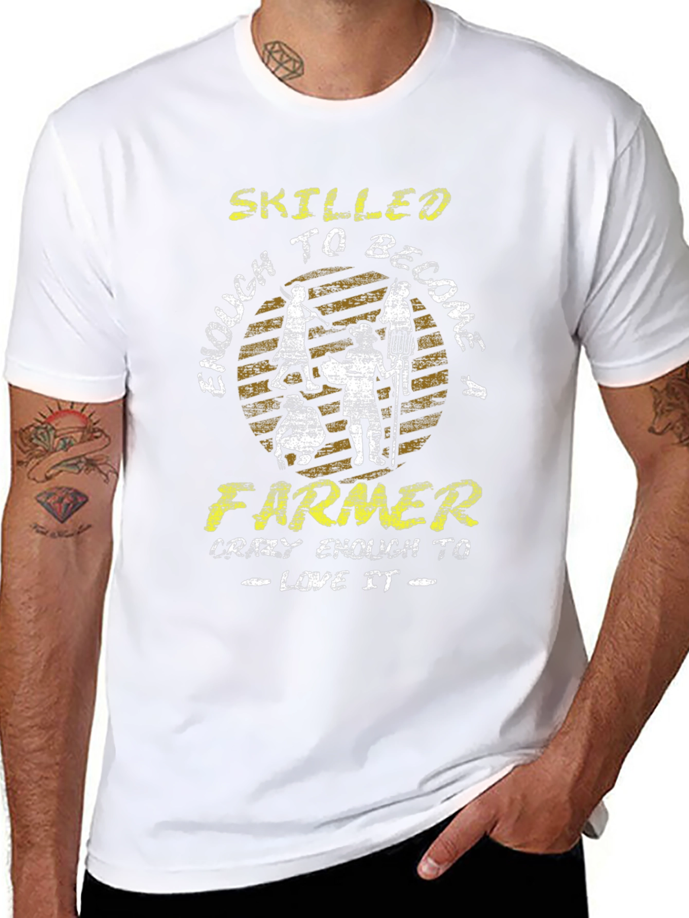 Skilled Enough to Become a Farmer T-Shirt