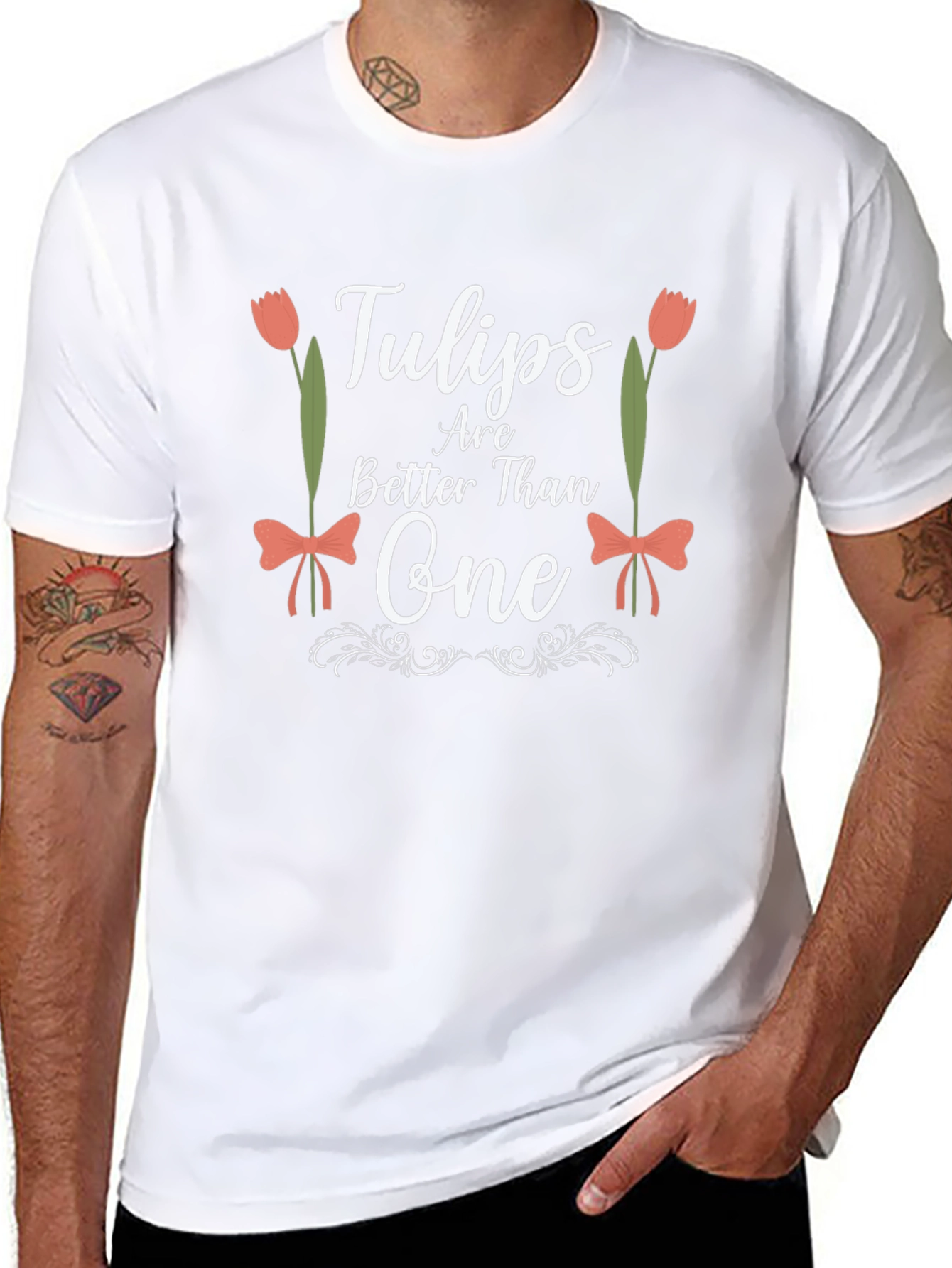 Tulips Are Better Than One Graphic Tee