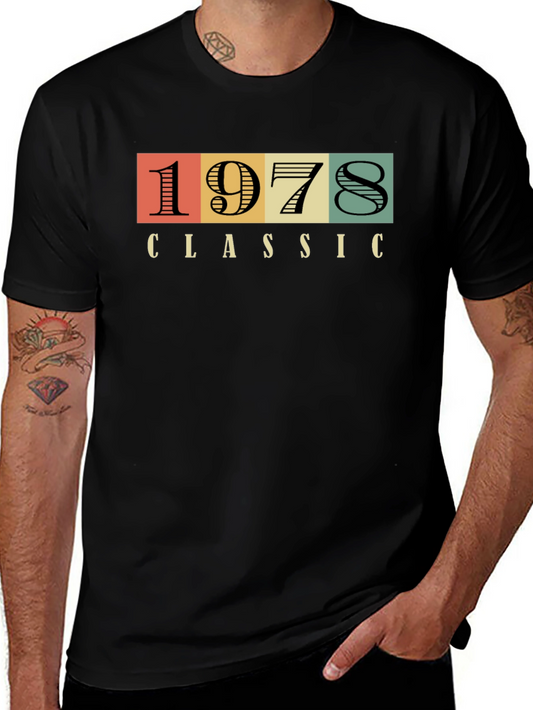 1978 Classic T-Shirt - Retro Birthday Tee