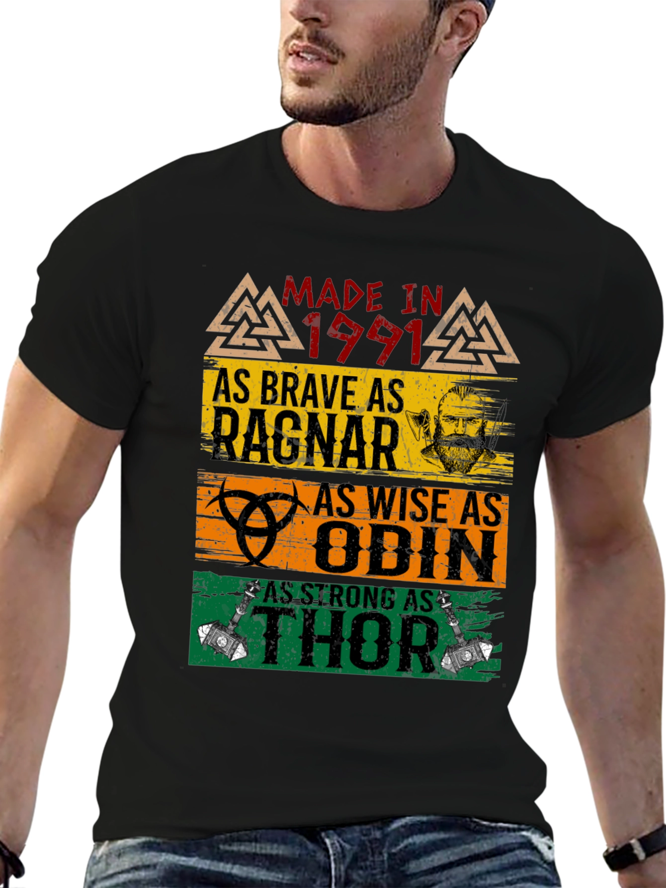 Made in 1991 Viking T-Shirt
