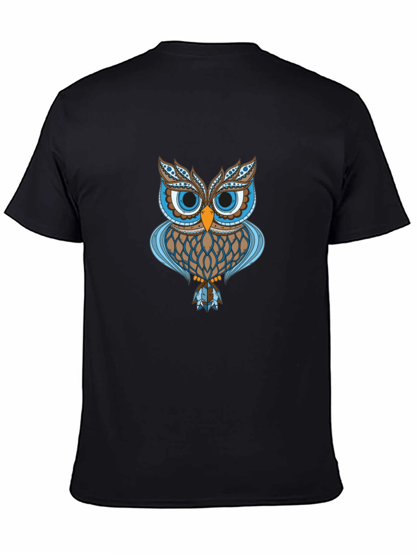 Owl Graphic Tee - Stylish Bird Design T-Shirt