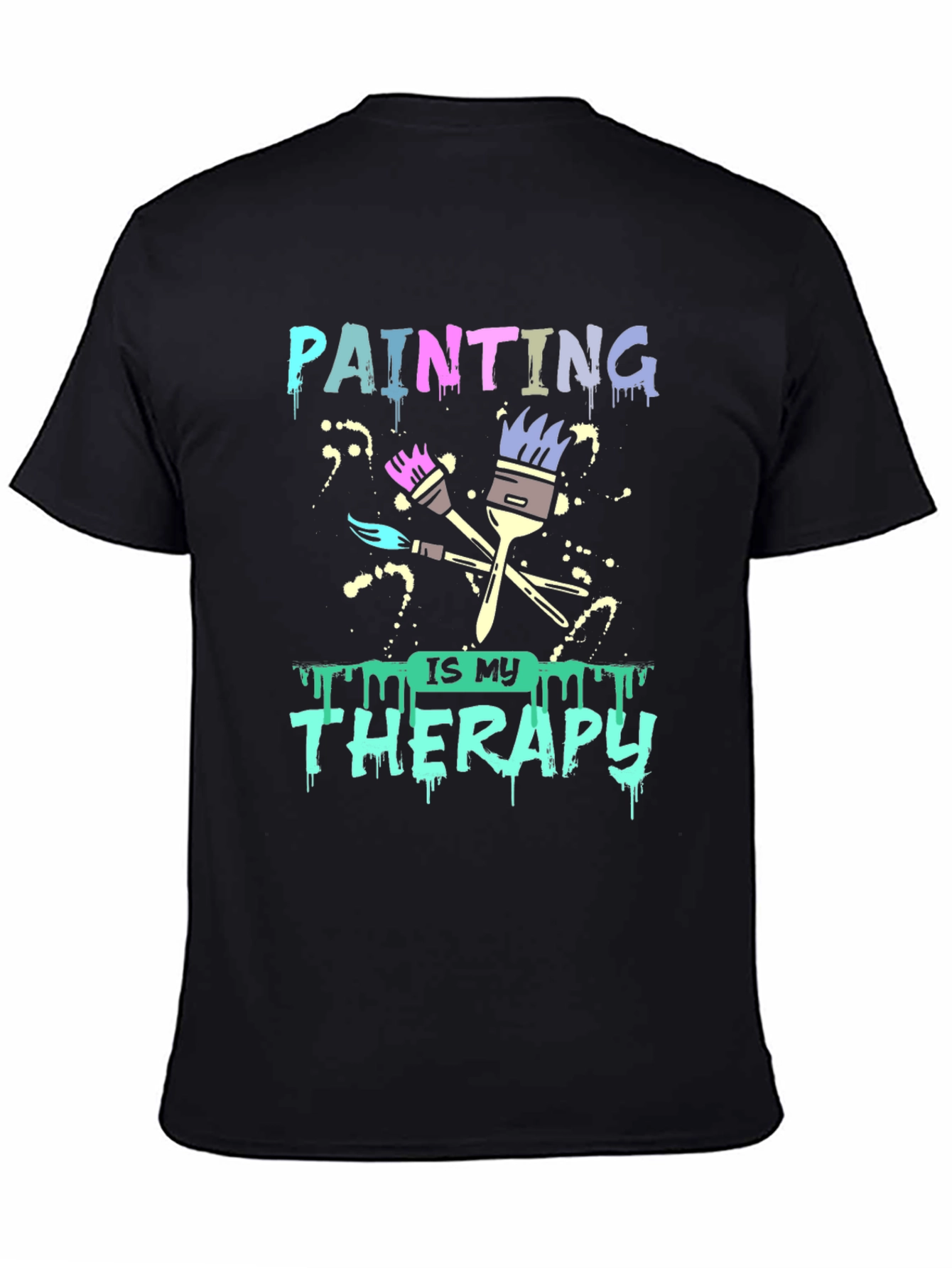 Painting is My Therapy Graphic Tee