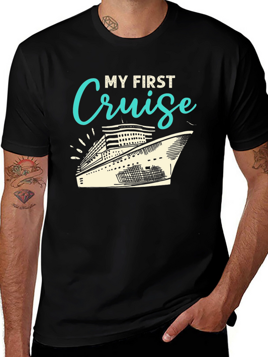 My First Cruise Graphic Tee Shirt