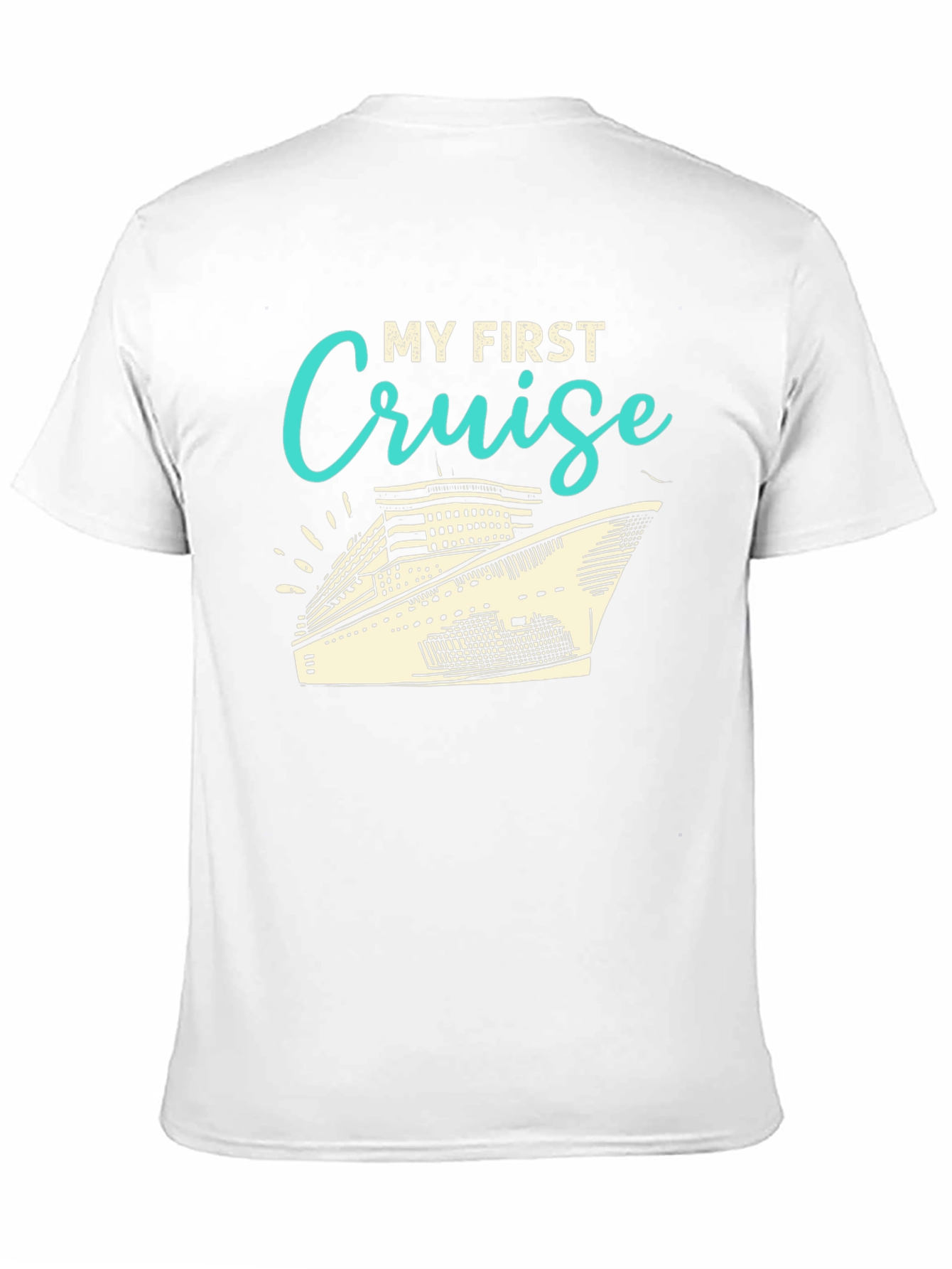 My First Cruise Graphic Tee Shirt