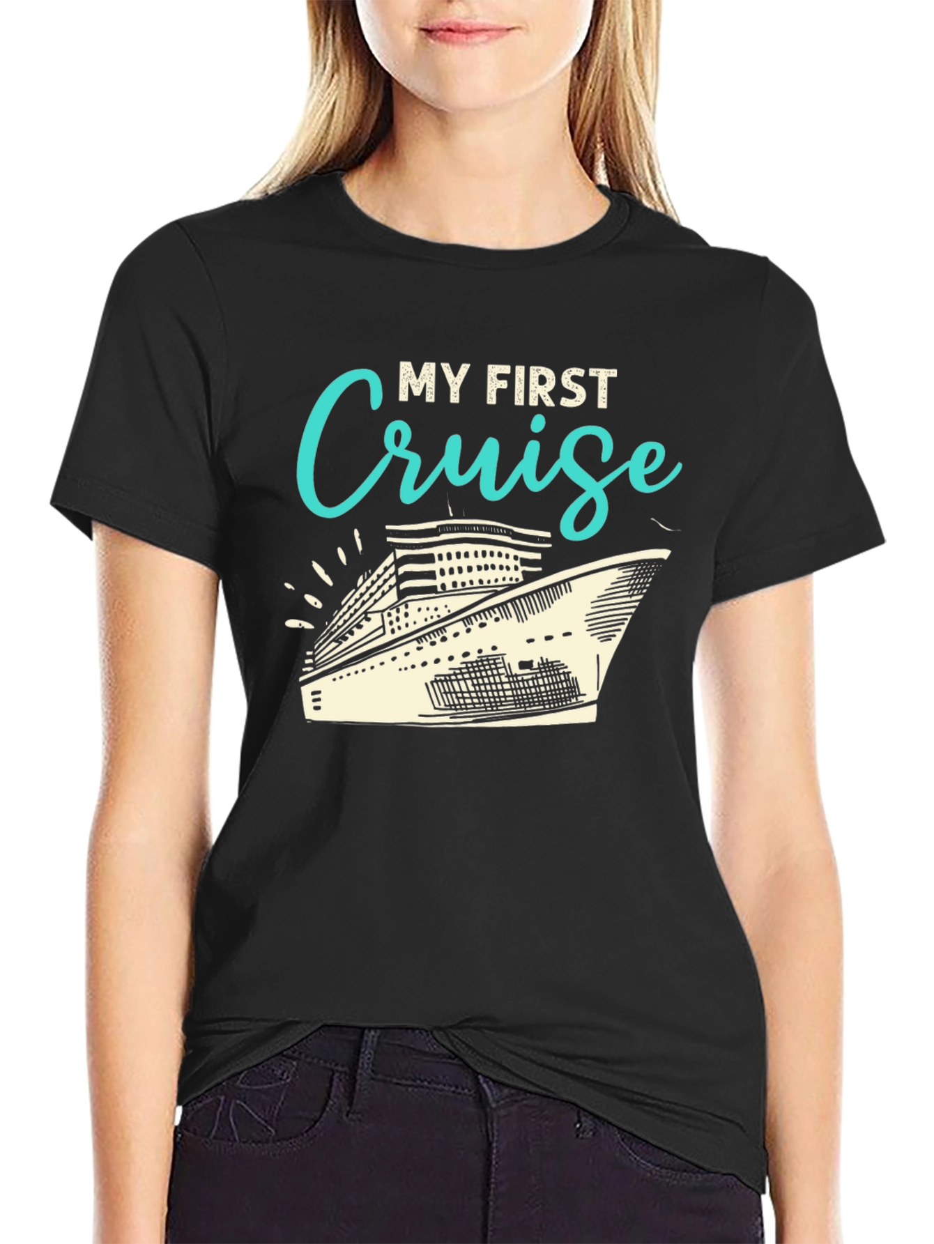 My First Cruise Graphic Tee Shirt