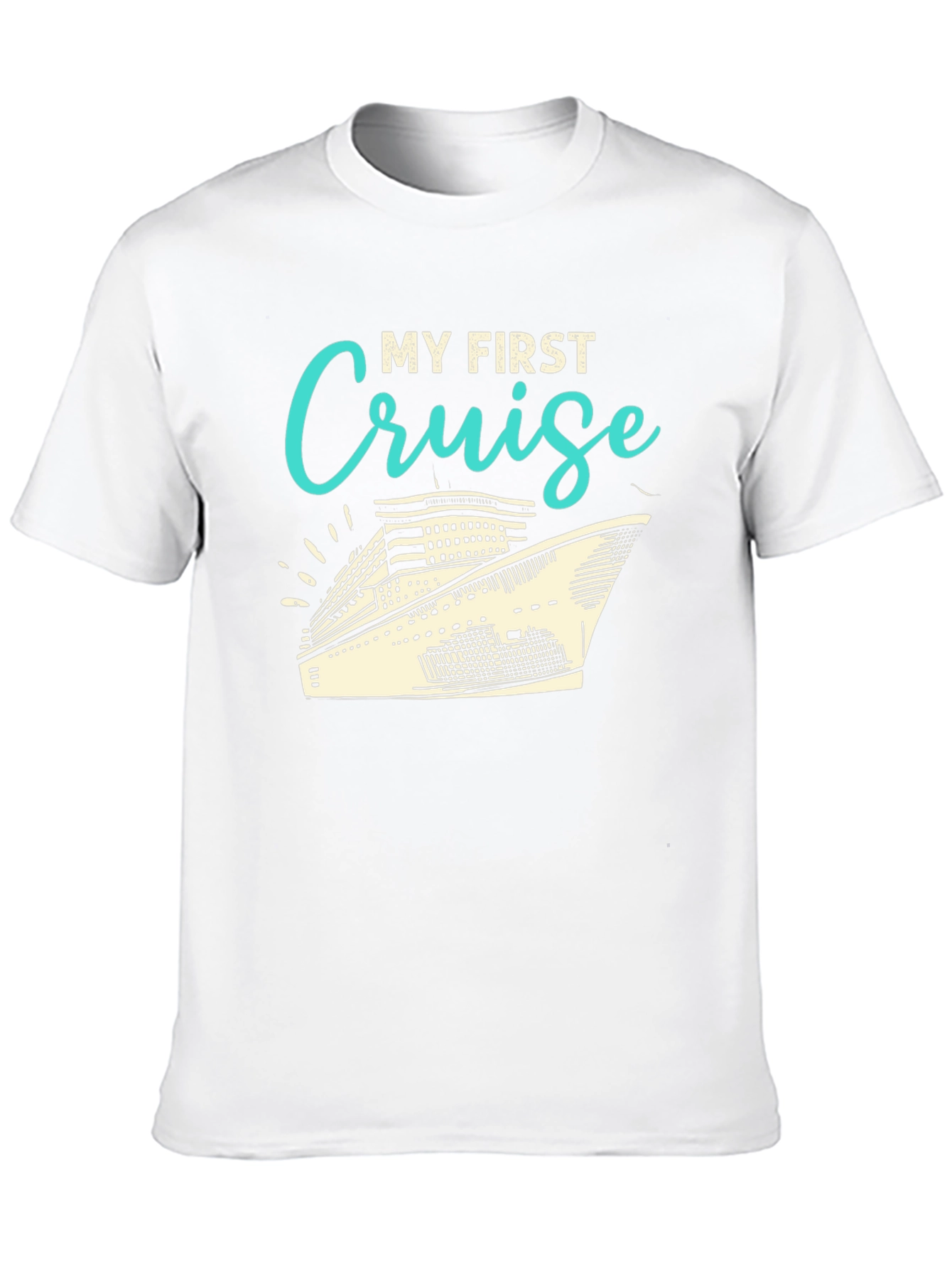 My First Cruise Graphic Tee Shirt