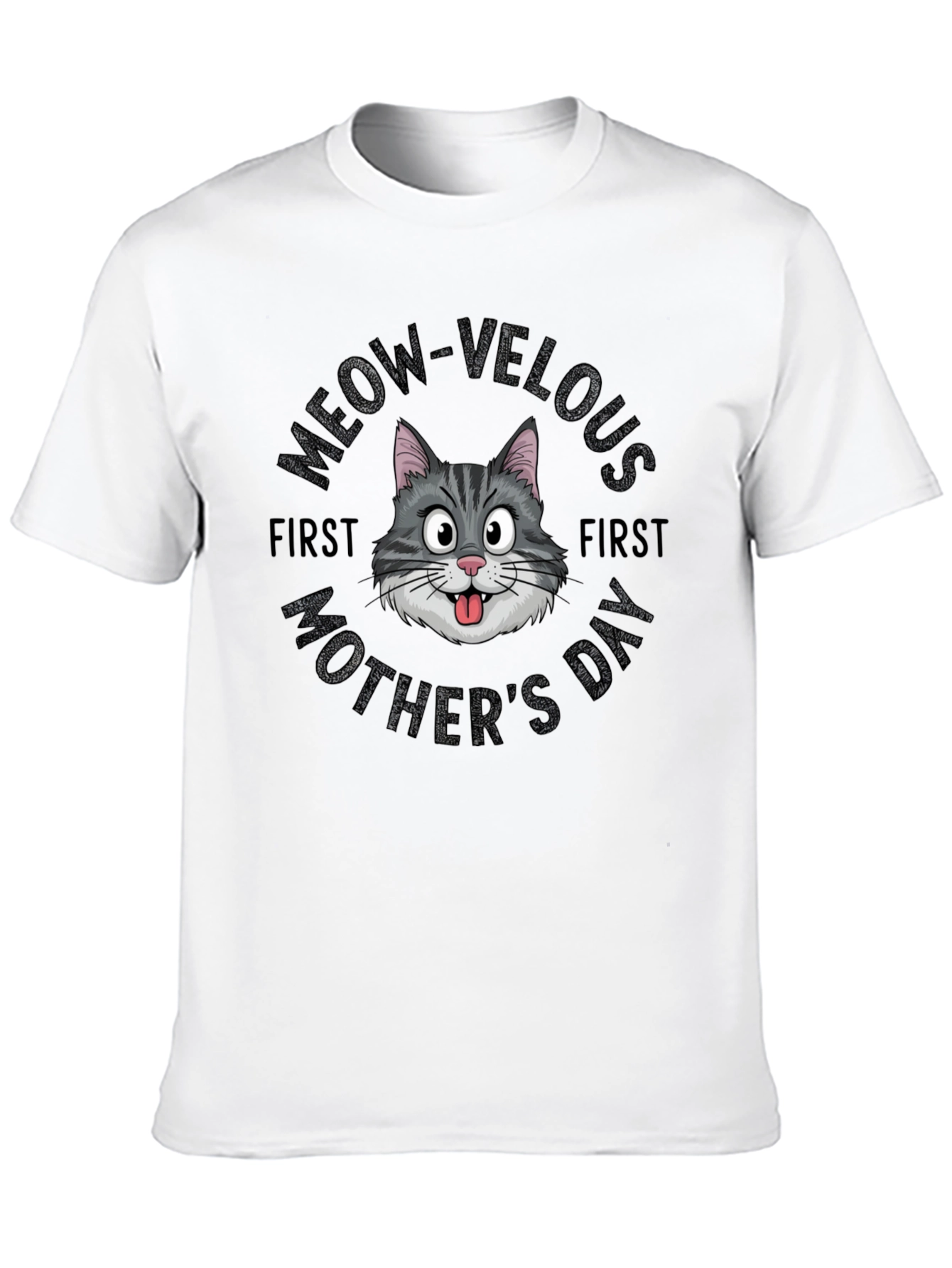 Meow-velous First Mothers Day T-Shirt