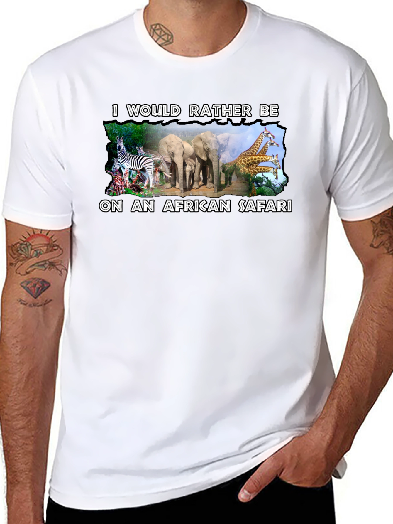 African Safari Graphic T-Shirt