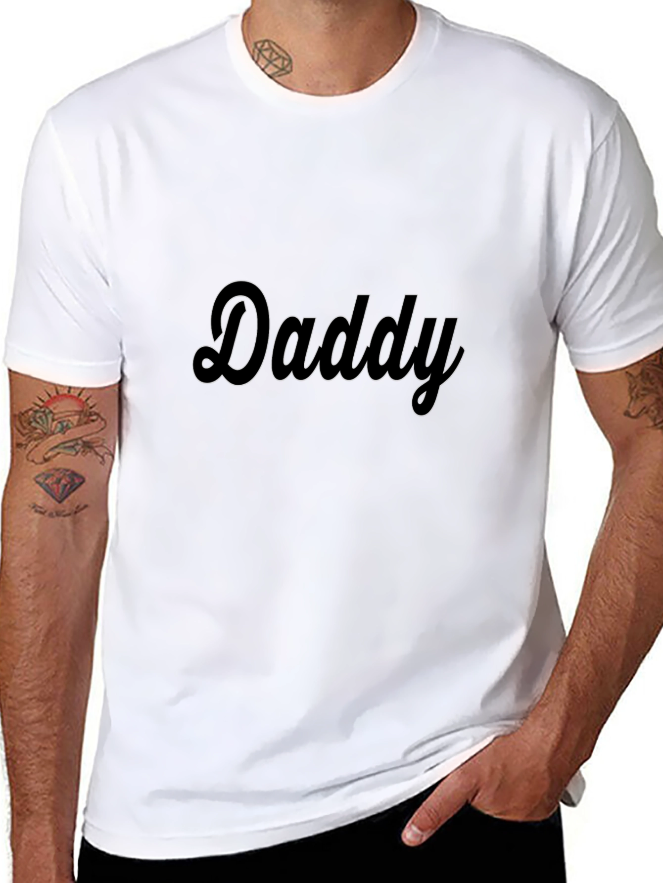 Daddy Graphic Print T-Shirt