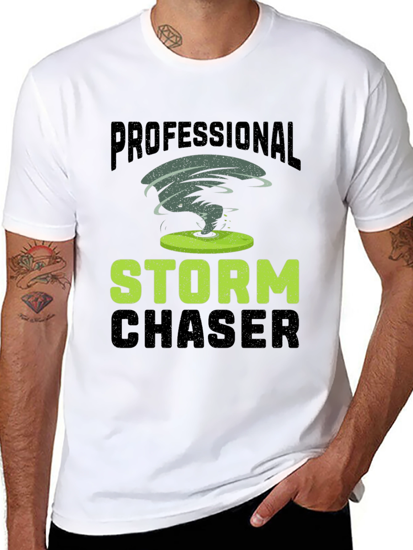 Professional Storm Chaser Graphic T-Shirt