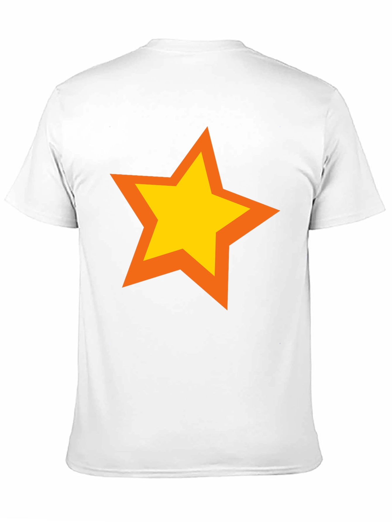 Bold Star Graphic Tee - Black Casual Shirt