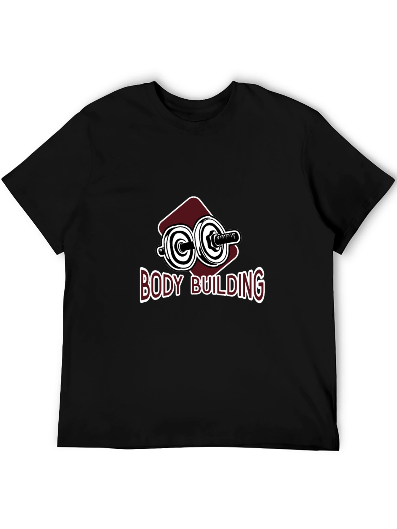 Bodybuilding Black T-Shirt - Gym & Fitness Apparel