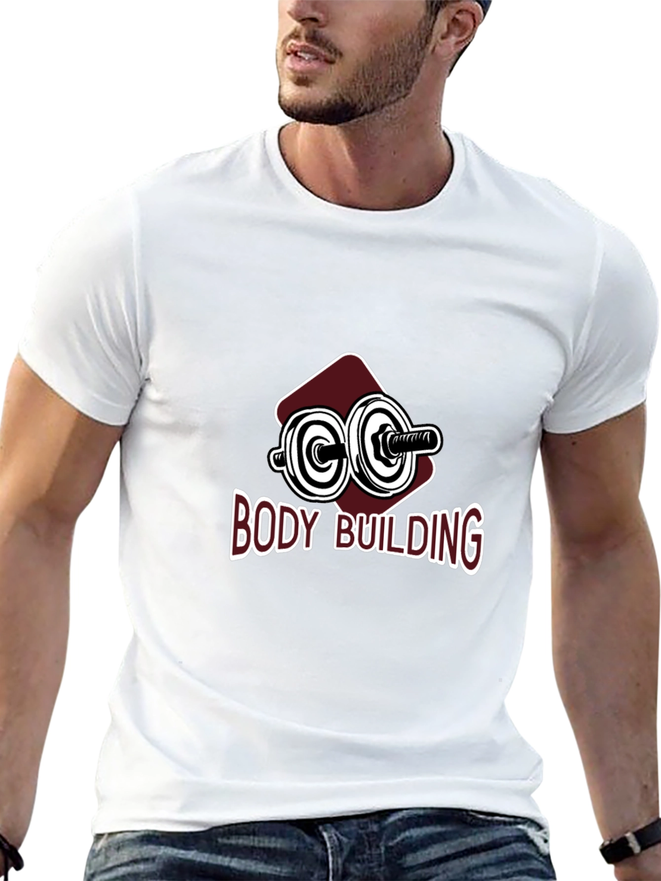 Bodybuilding Black T-Shirt - Gym & Fitness Apparel