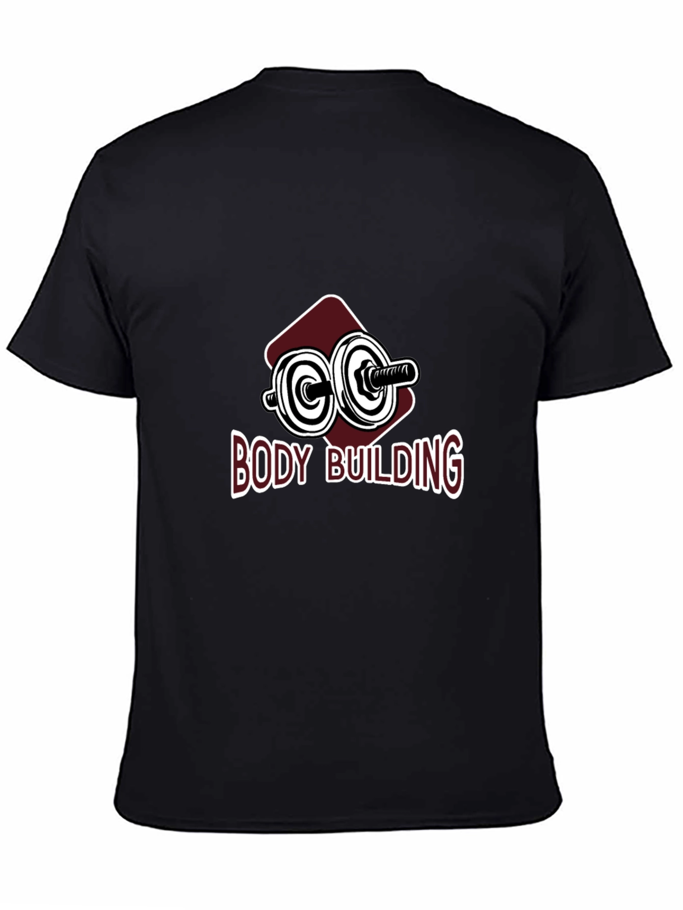 Bodybuilding Black T-Shirt - Gym & Fitness Apparel