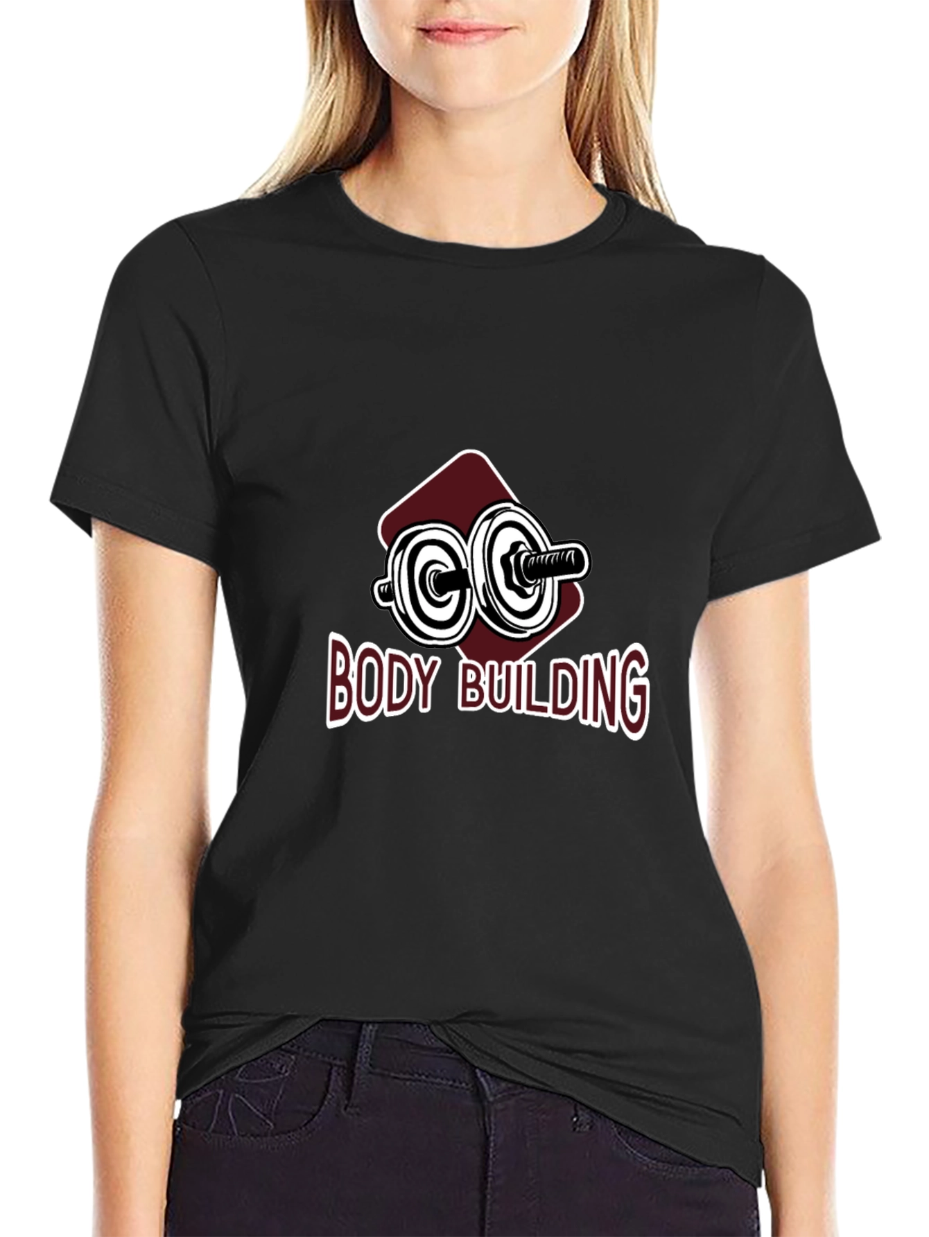 Bodybuilding Black T-Shirt - Gym & Fitness Apparel
