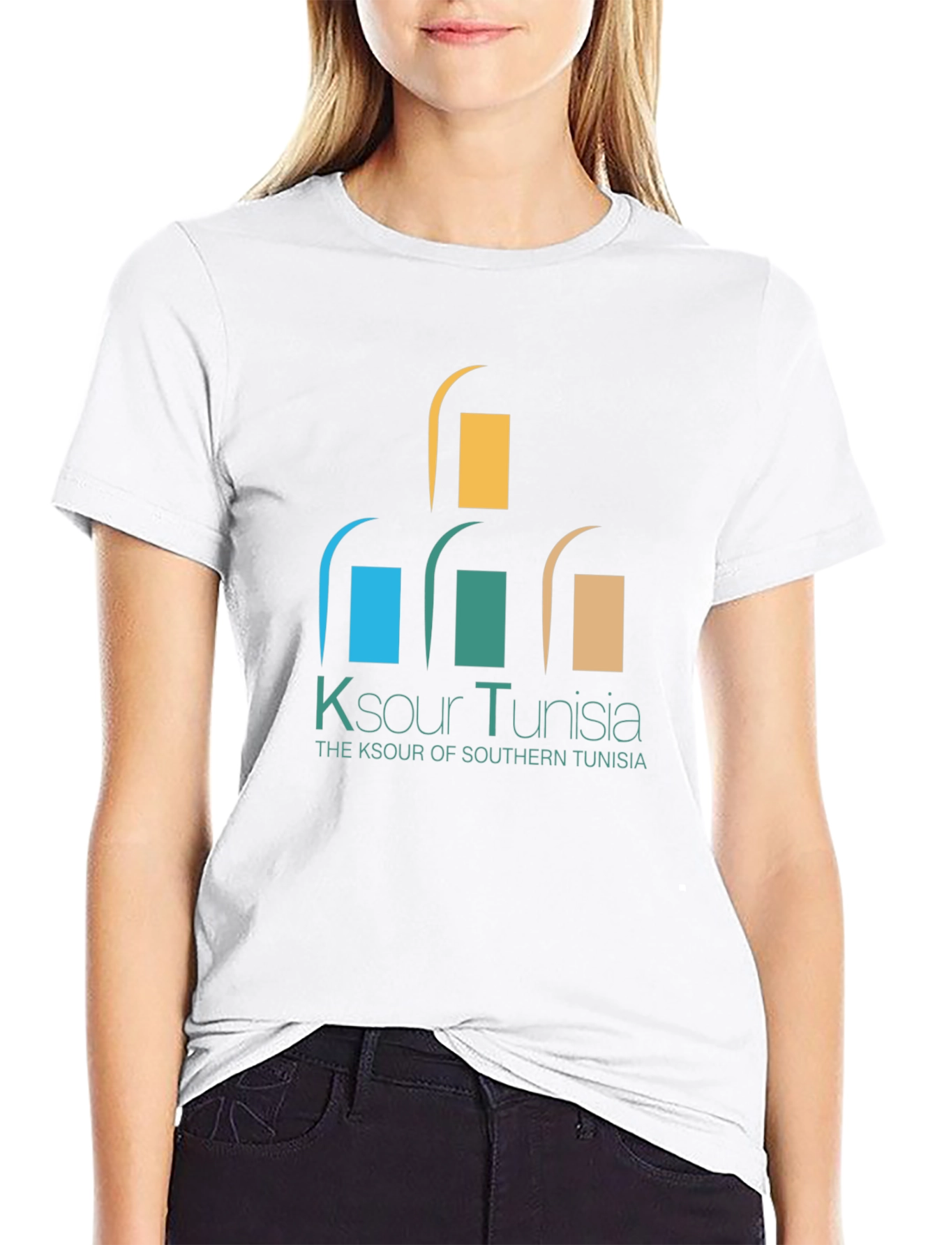 Ksour of Tunisia Black T-Shirt