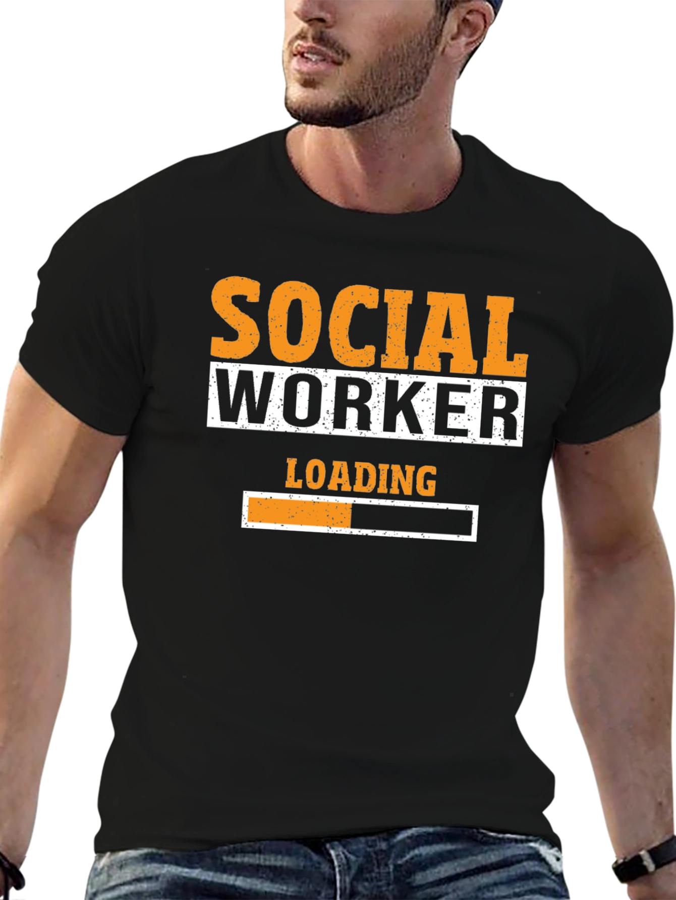 Social Worker Loading T-Shirt